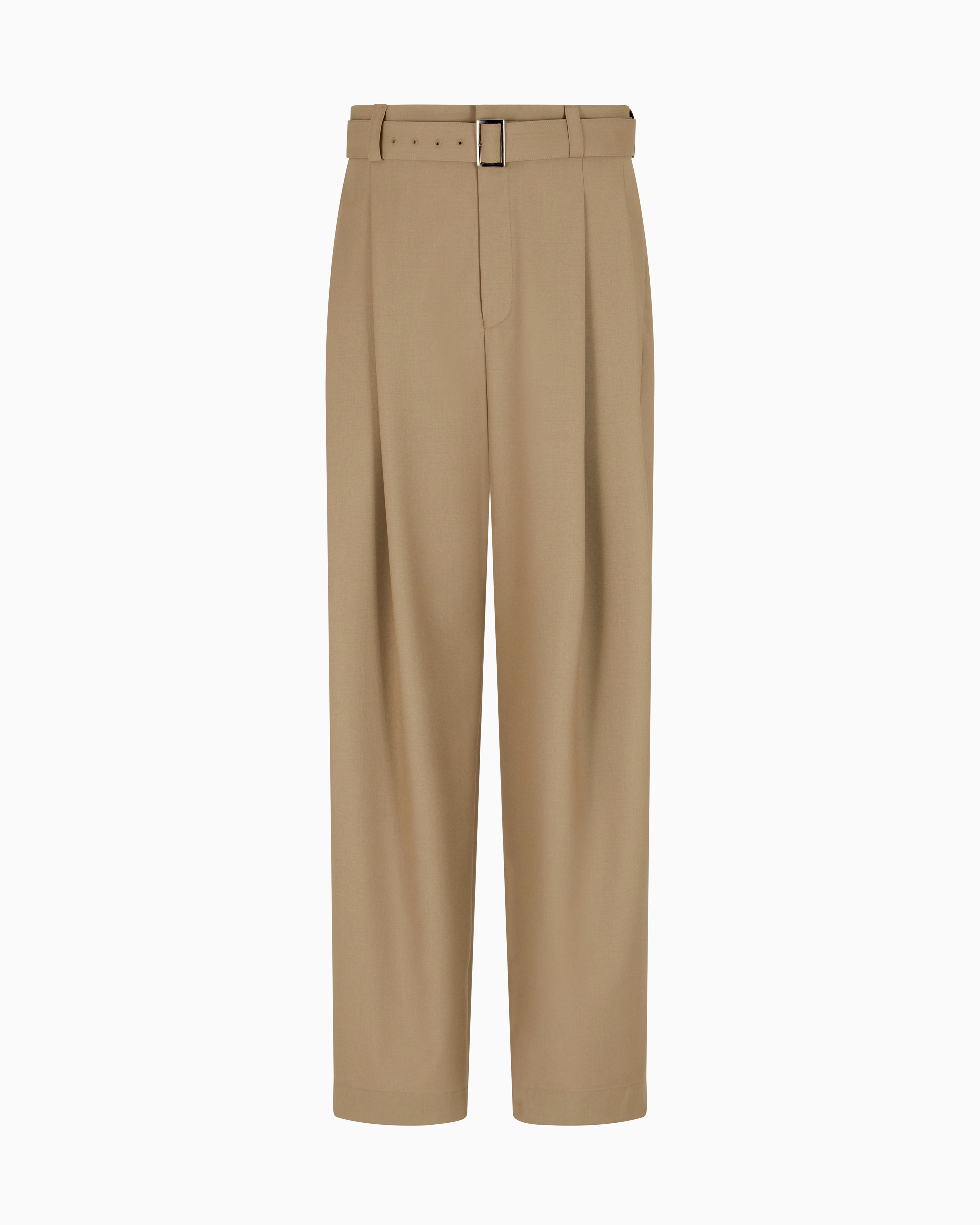 Emporio Armani - Fashion Trousers, Man, Green, Size: