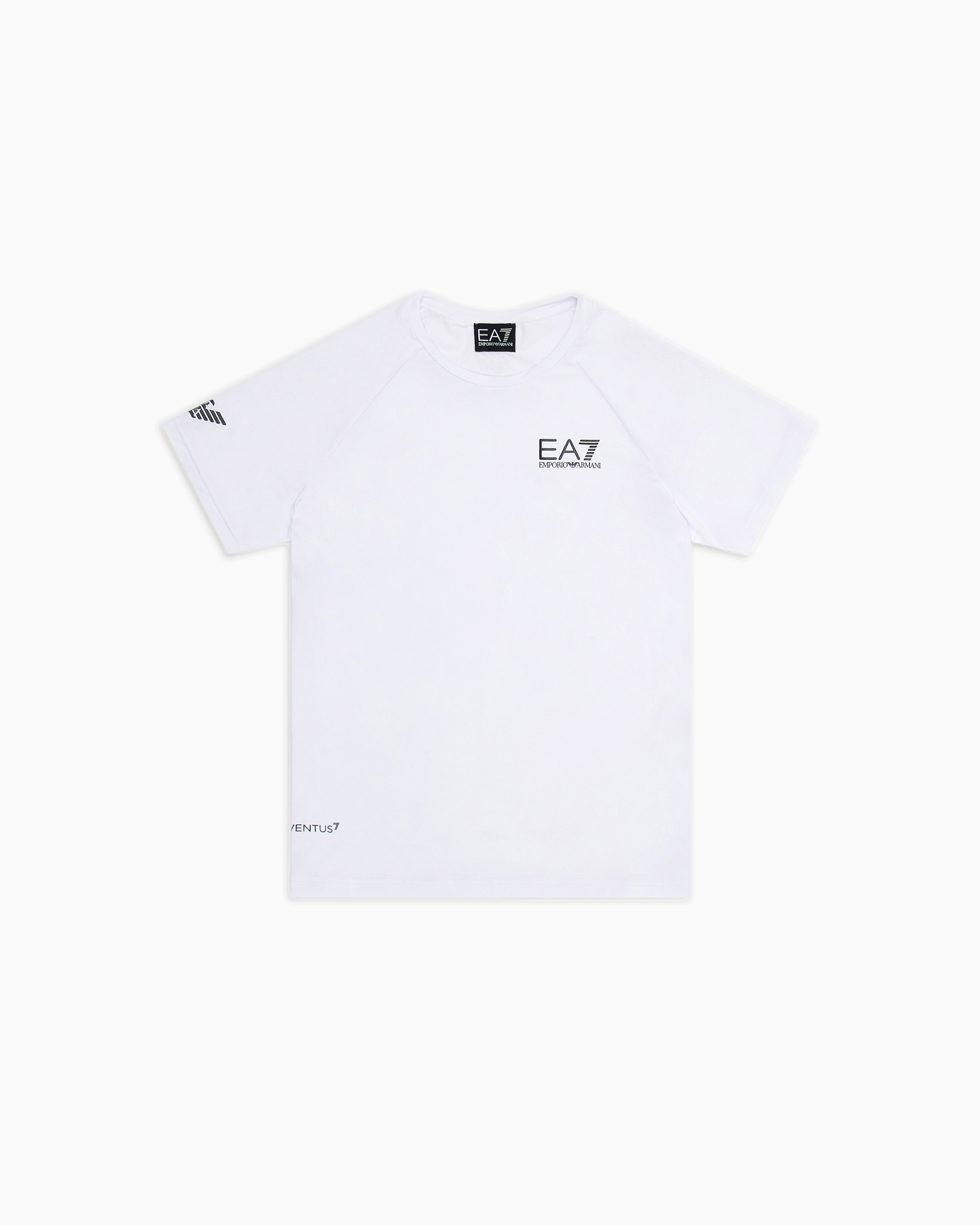 EA7 Emporio Armani VENTUS7 Tシャツ ホワイト Tennis Pro Boy T-shirt in VENTUS7 technical fabric | EA7
