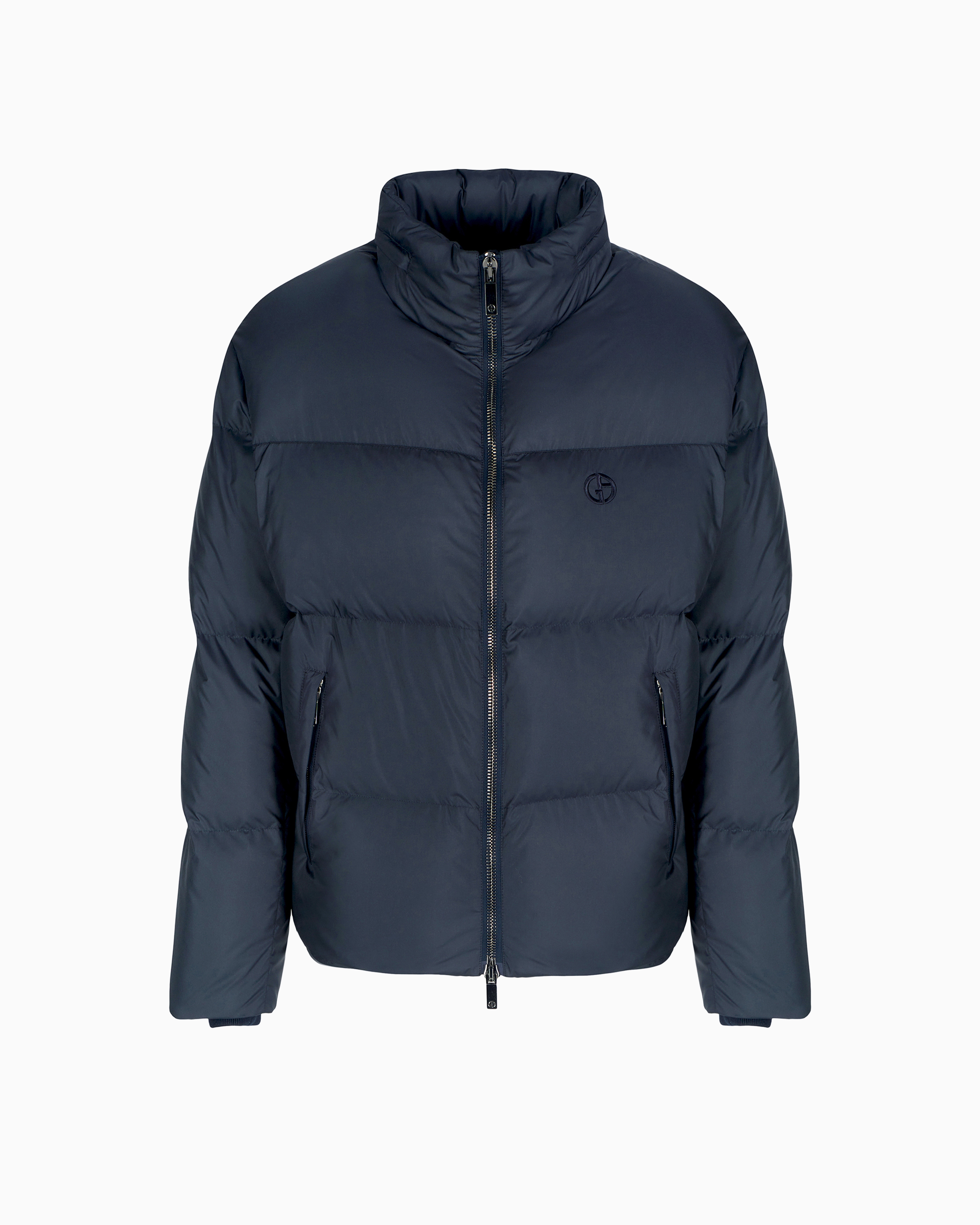 Bomber jacket with goose-down padding | Giorgio Armani US