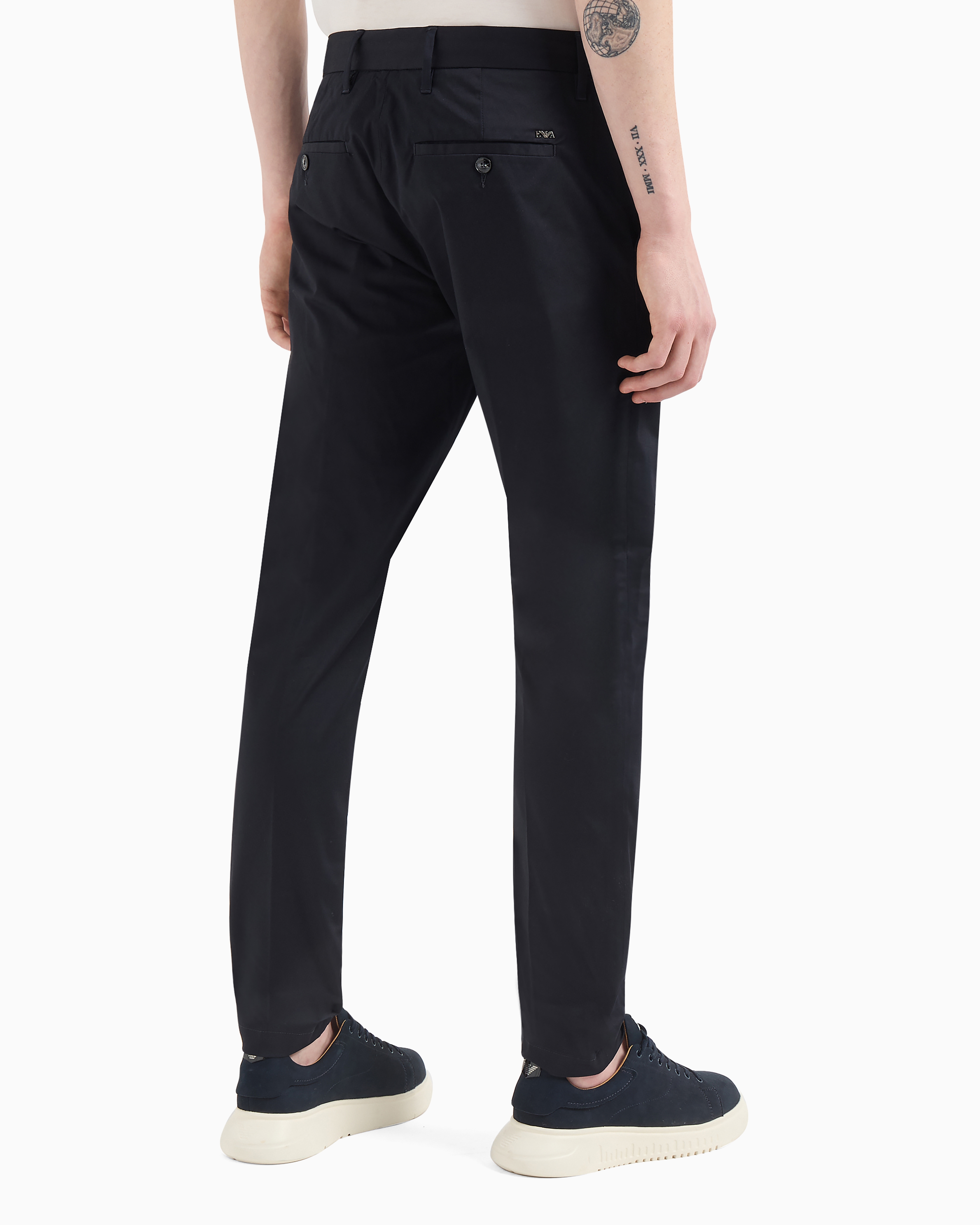パンツ EMPORIO ARMANI Design Chino Pants Armani Ea Trousers Chino Gab Metal Logo