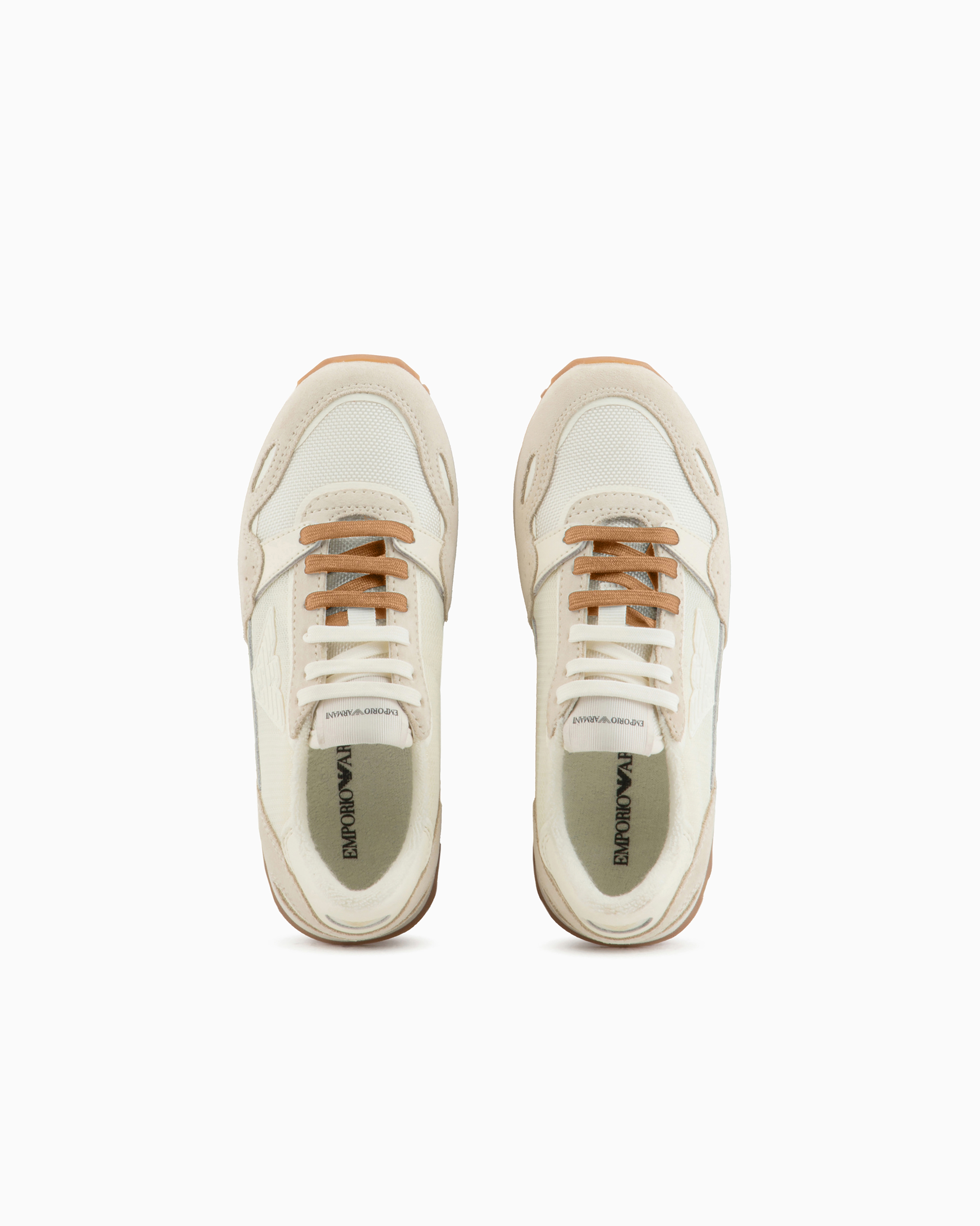 スニーカー EMPORIO ARMANI Men Sneakers Yellow Cream X4X264XR128 T862 undefined