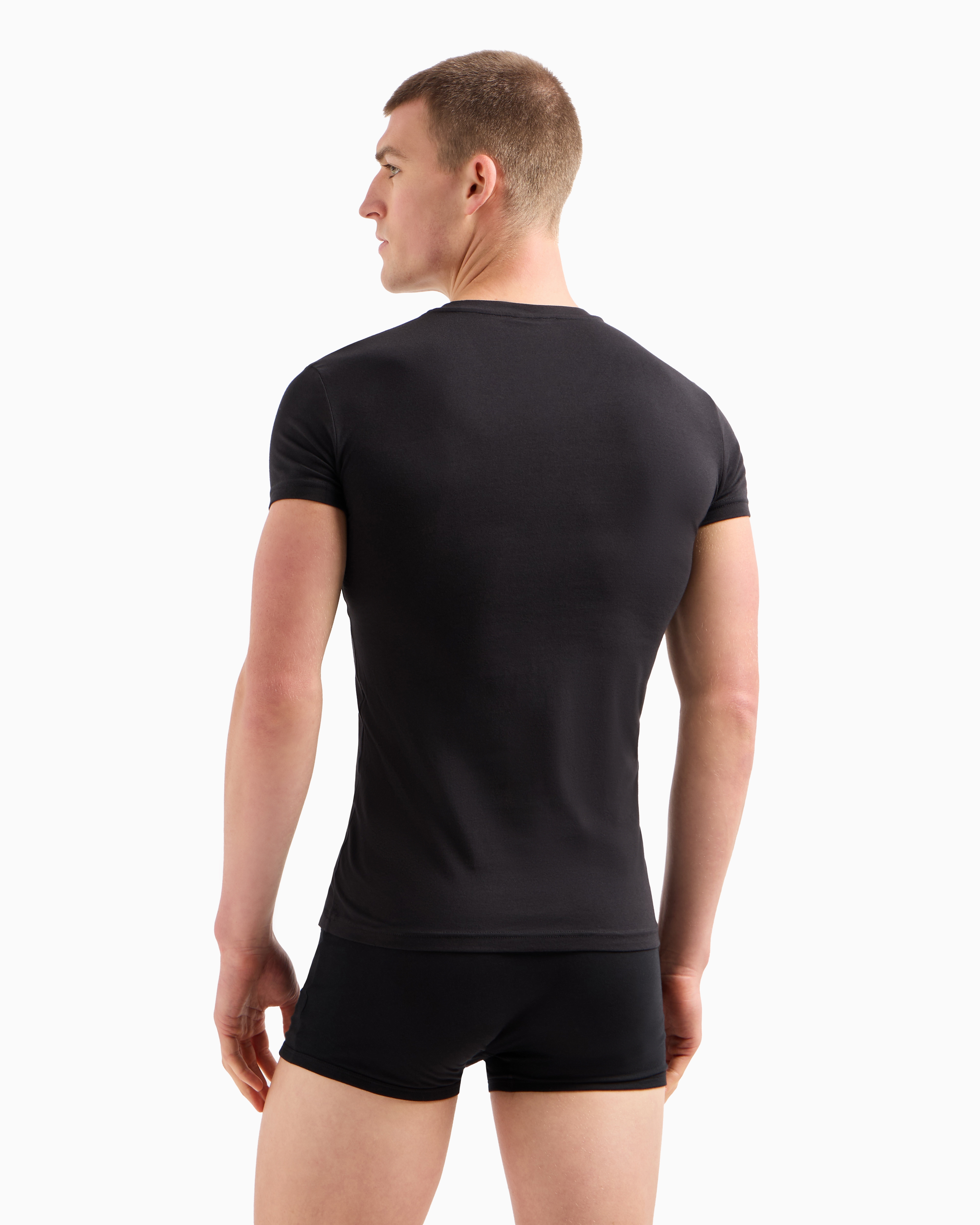 〈EMPORIO ARMANI〉Vネックトップス 2WAY （関税込み） EMPORIO ARMANI〉Vネックトップス 2WAY （関税込み） (EMPORIO