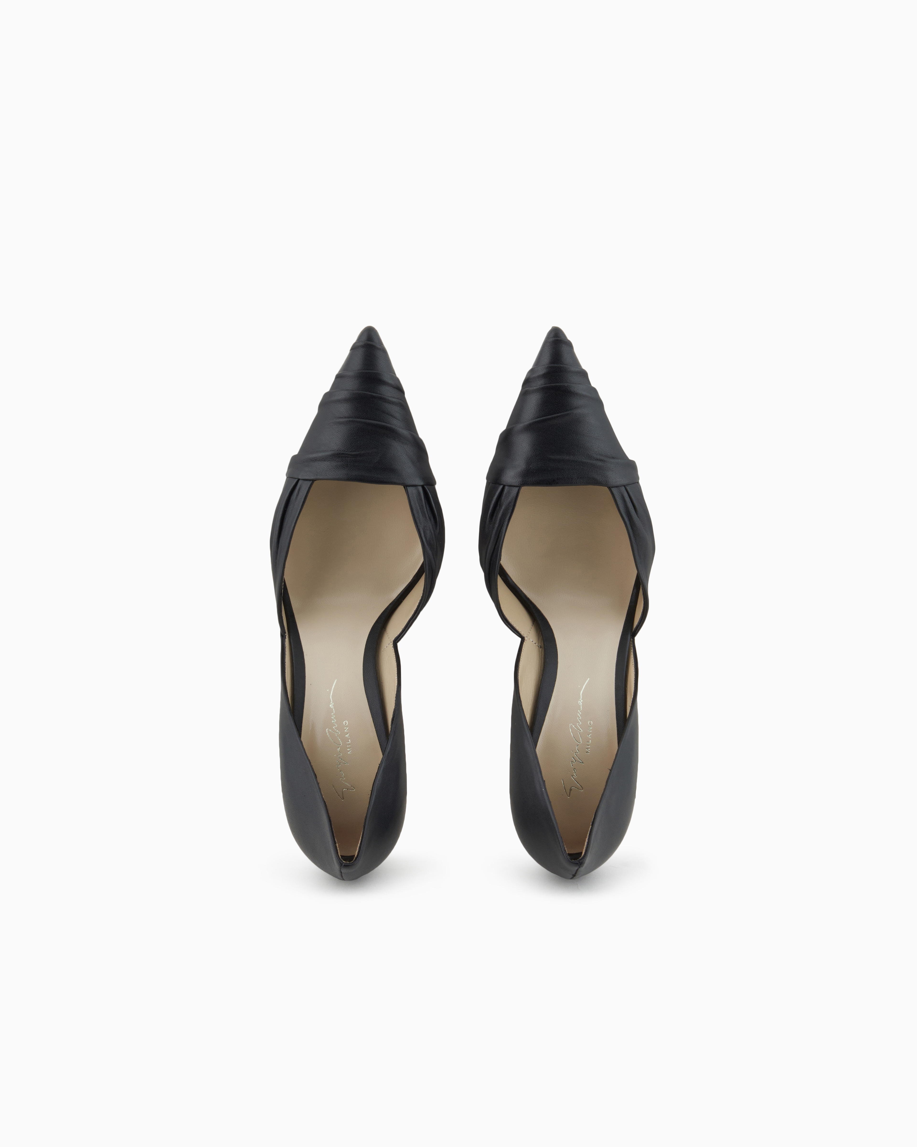 Nappa leather court shoes | Giorgio Armani