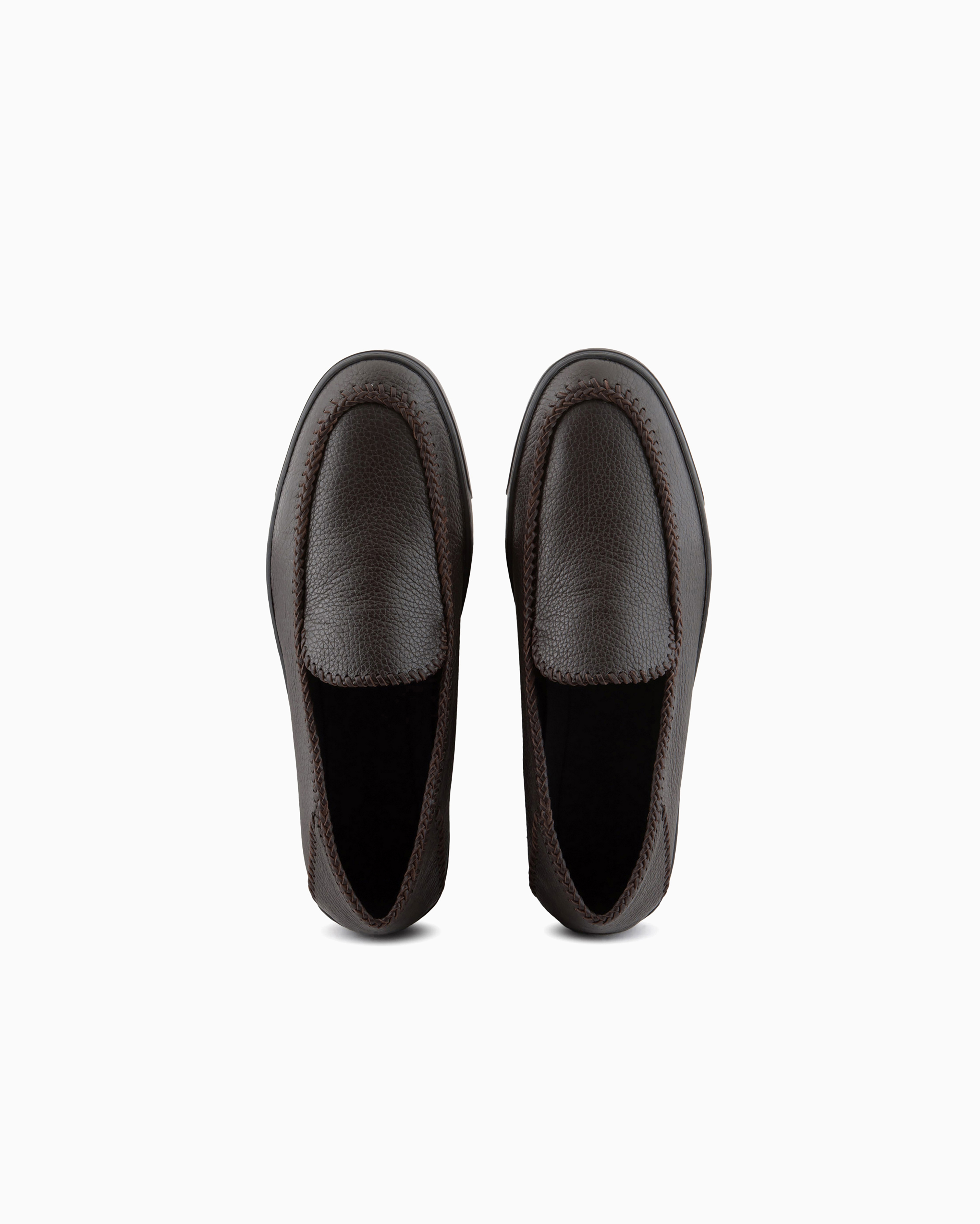 Galleria 3 スリッポン ディアスキン ステッチ | Giorgio Armani