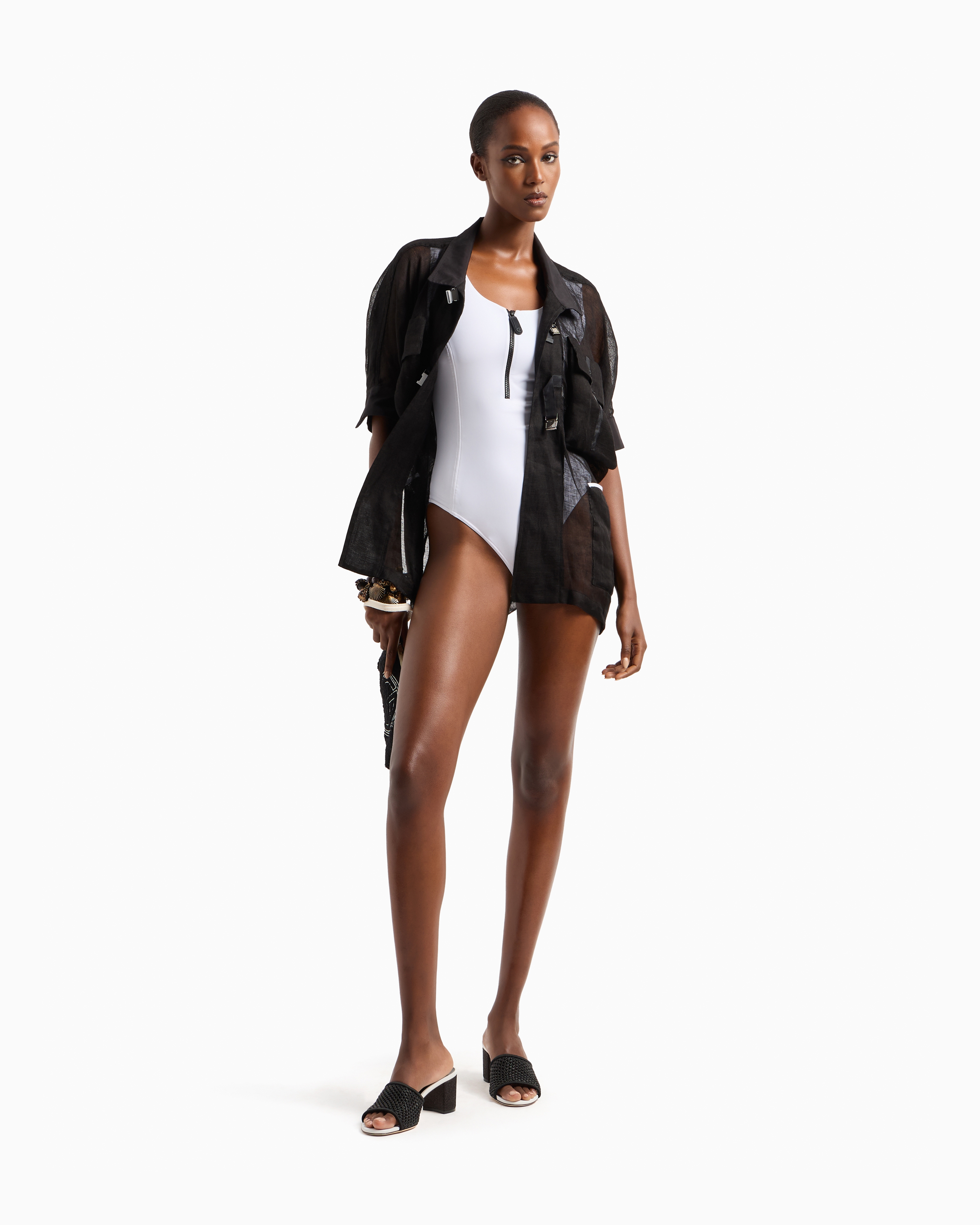 Giorgio Armani Swimsuits In White