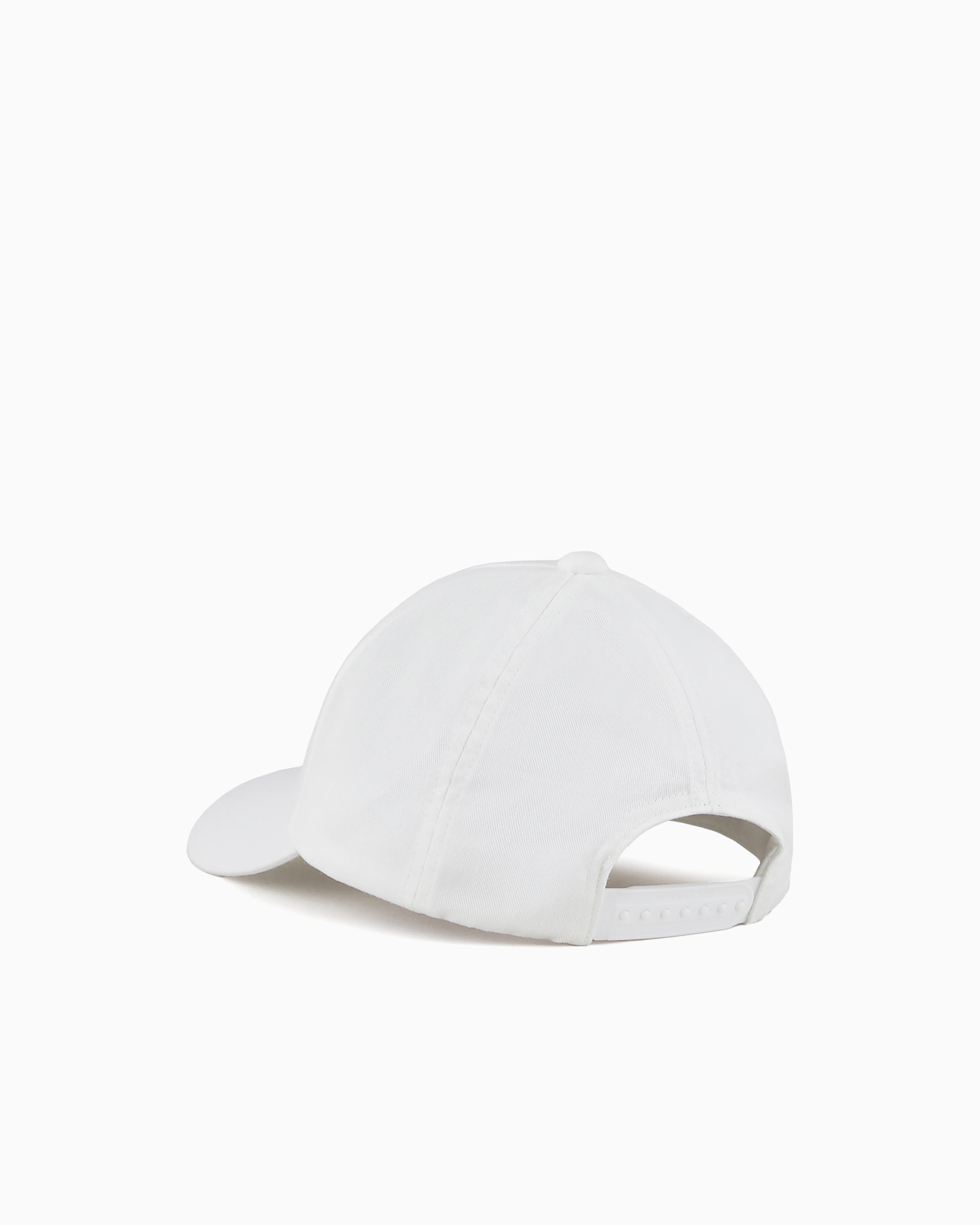Armani Exchange - Icon Project Visor Hat, Woman, White, Size: TU