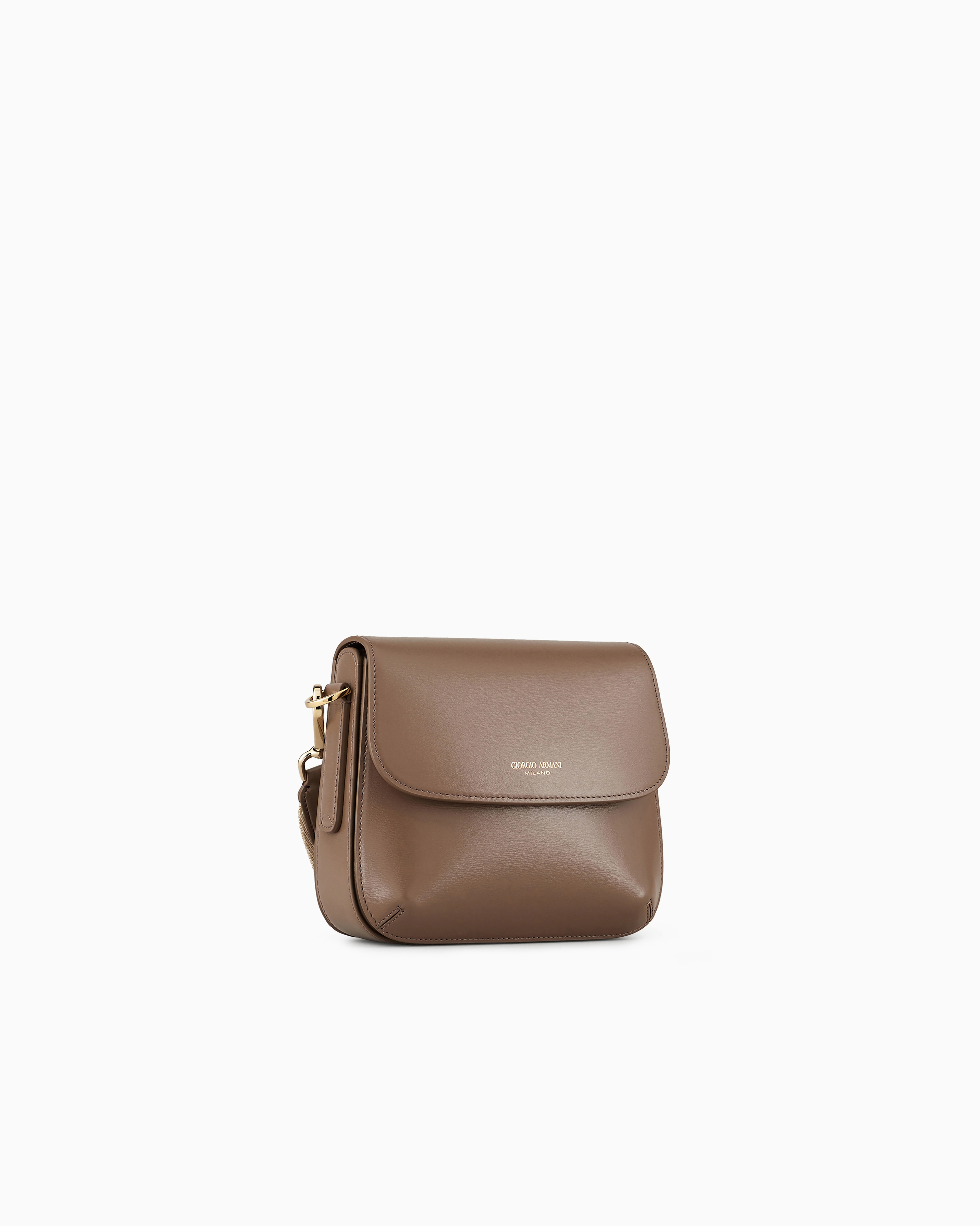 La Prima bag in palmellato leather with a webbing strap