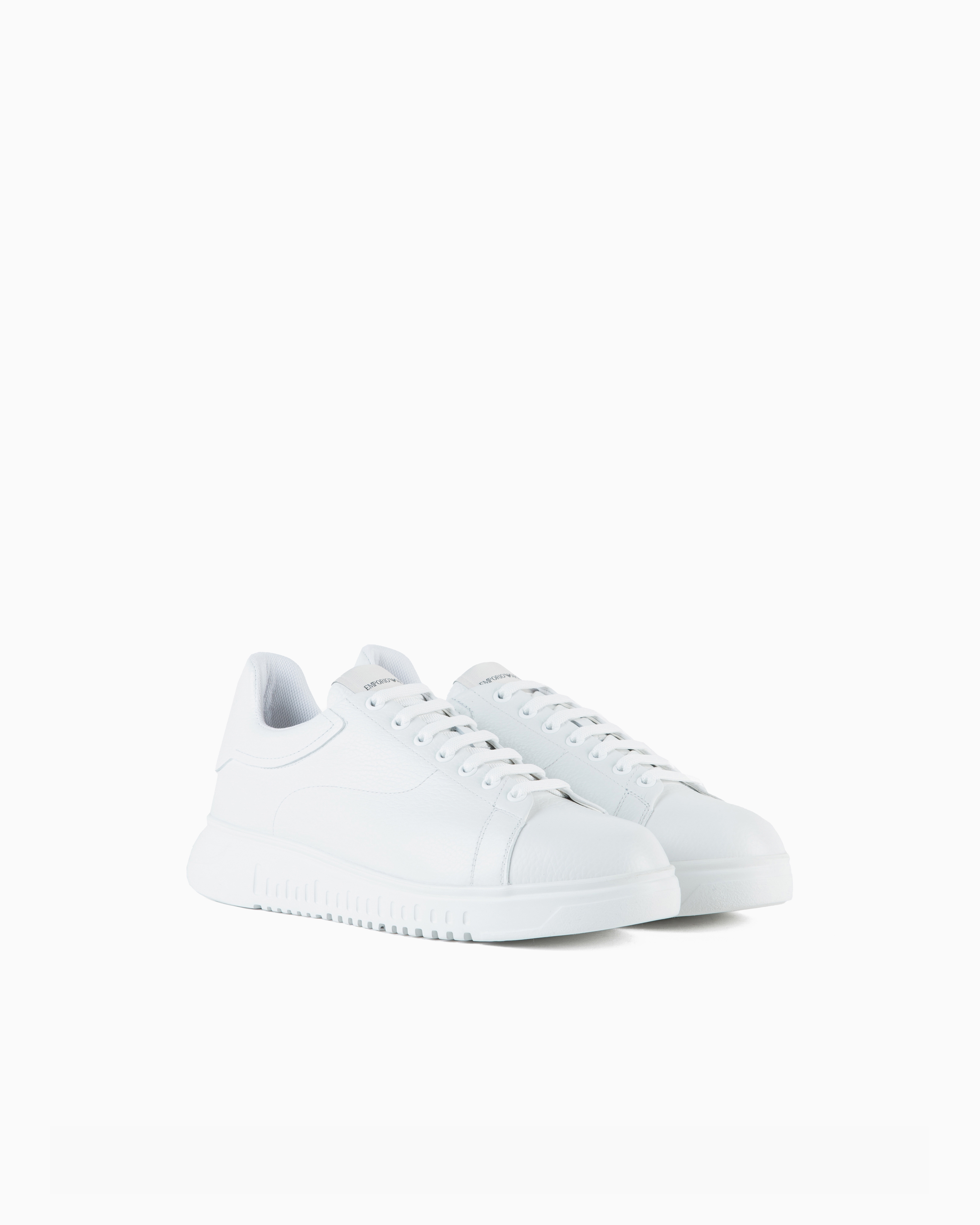 スニーカー タンブルレザー製 | Emporio Armani