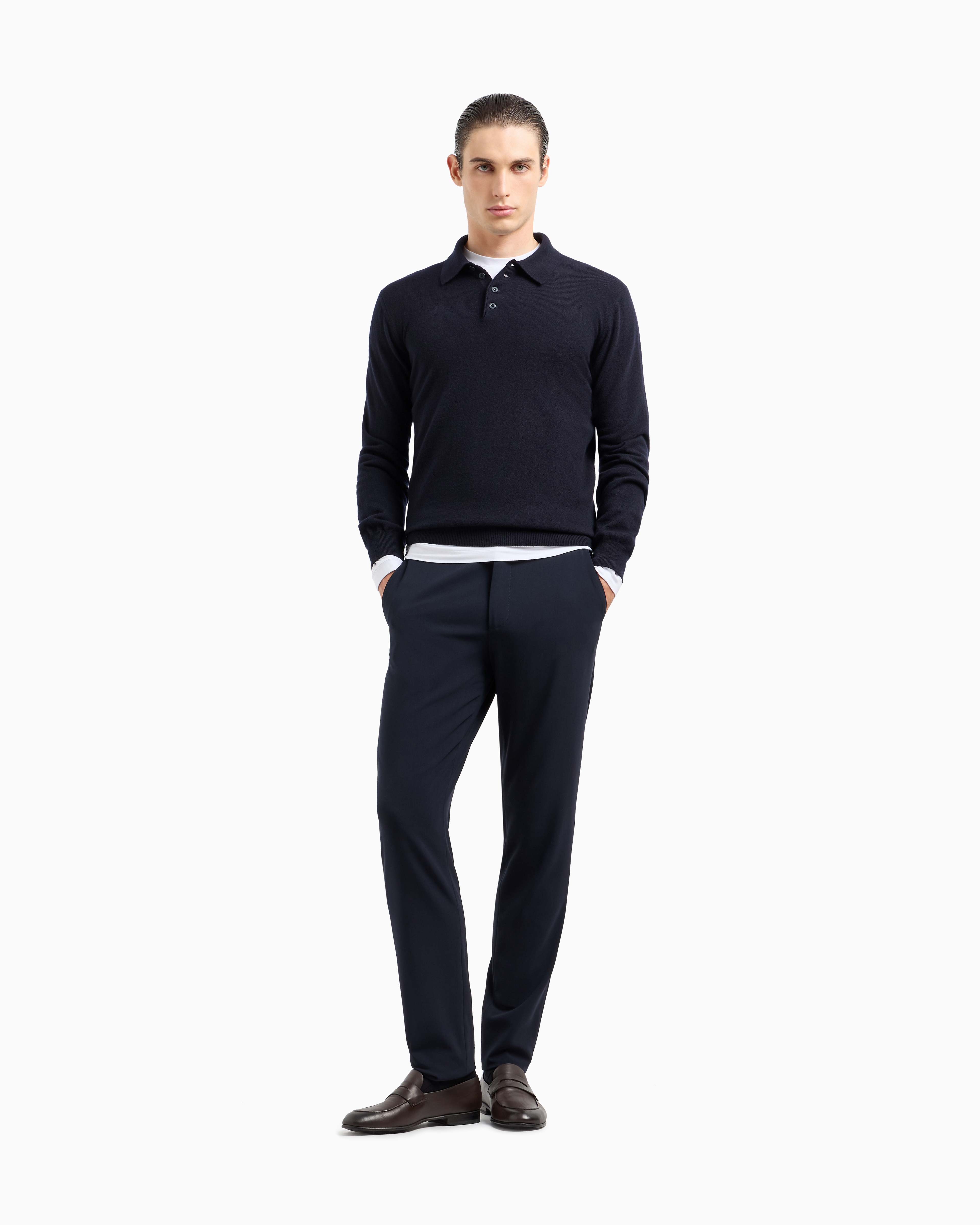 PONTUS.さん専用Giorgio Armani 長袖シャツ 2枚 長袖ポロシャツ カシミア | Giorgio Armani