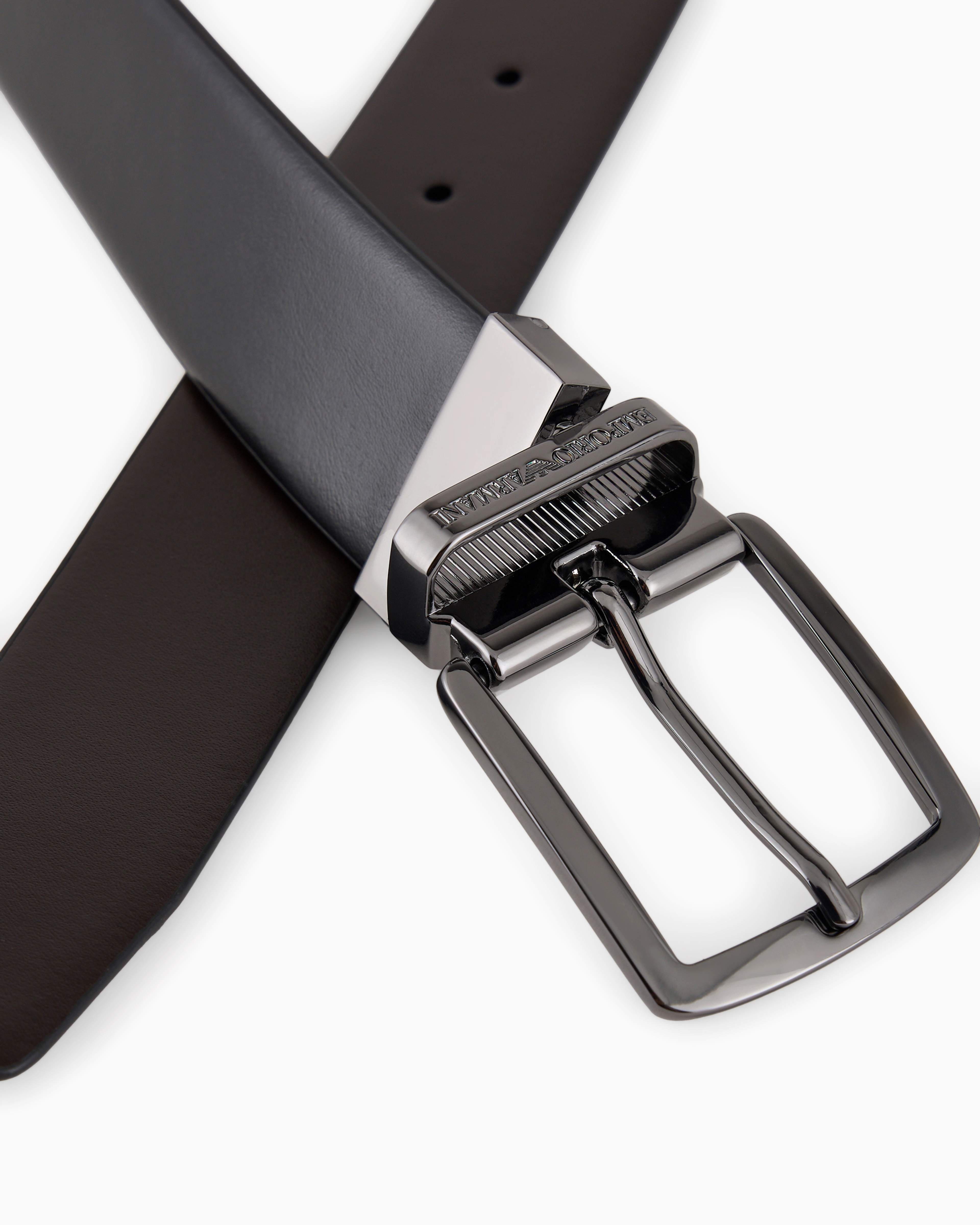 Reversible leather belt | Emporio Armani