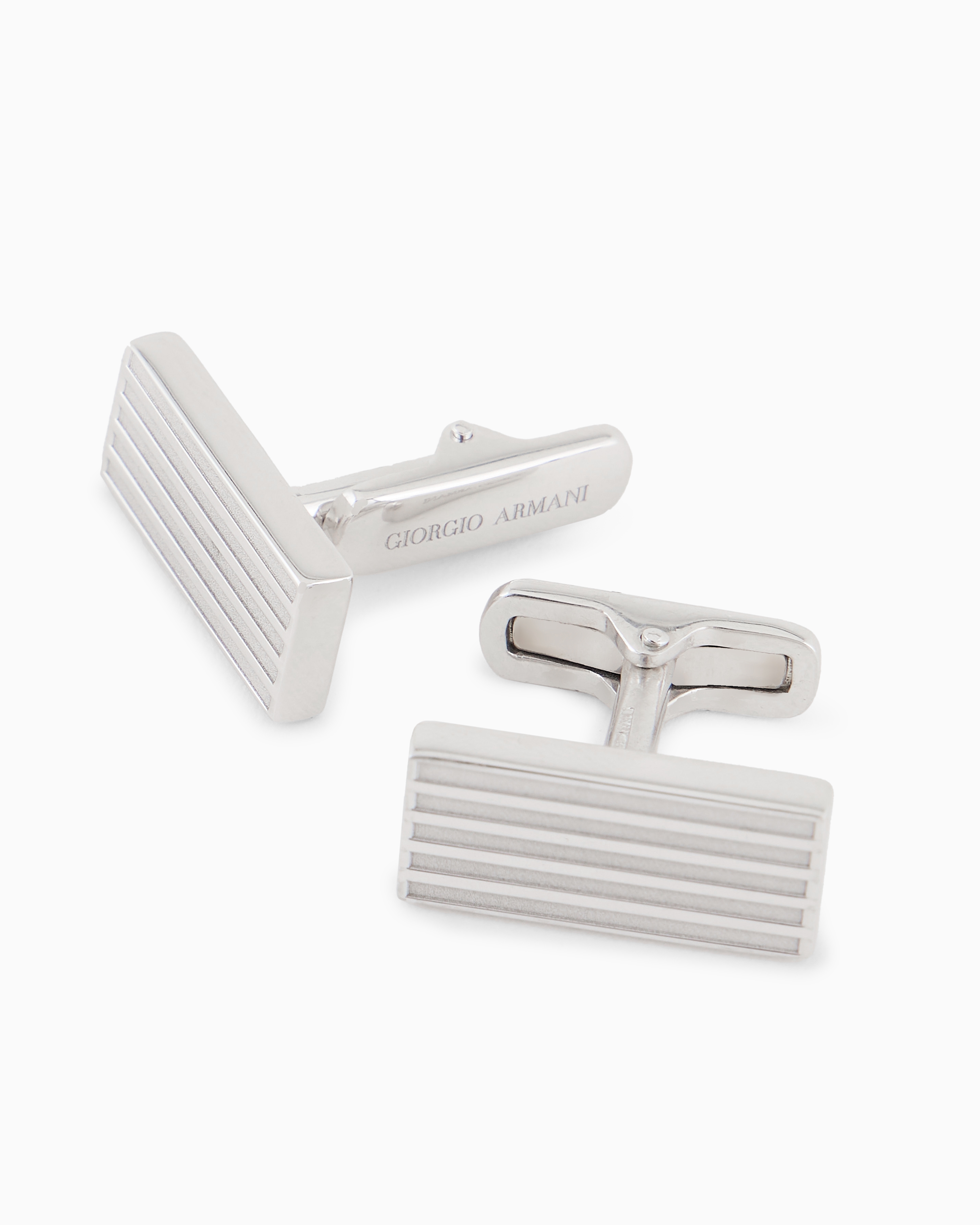 Sterling silver cufflinks | Giorgio Armani