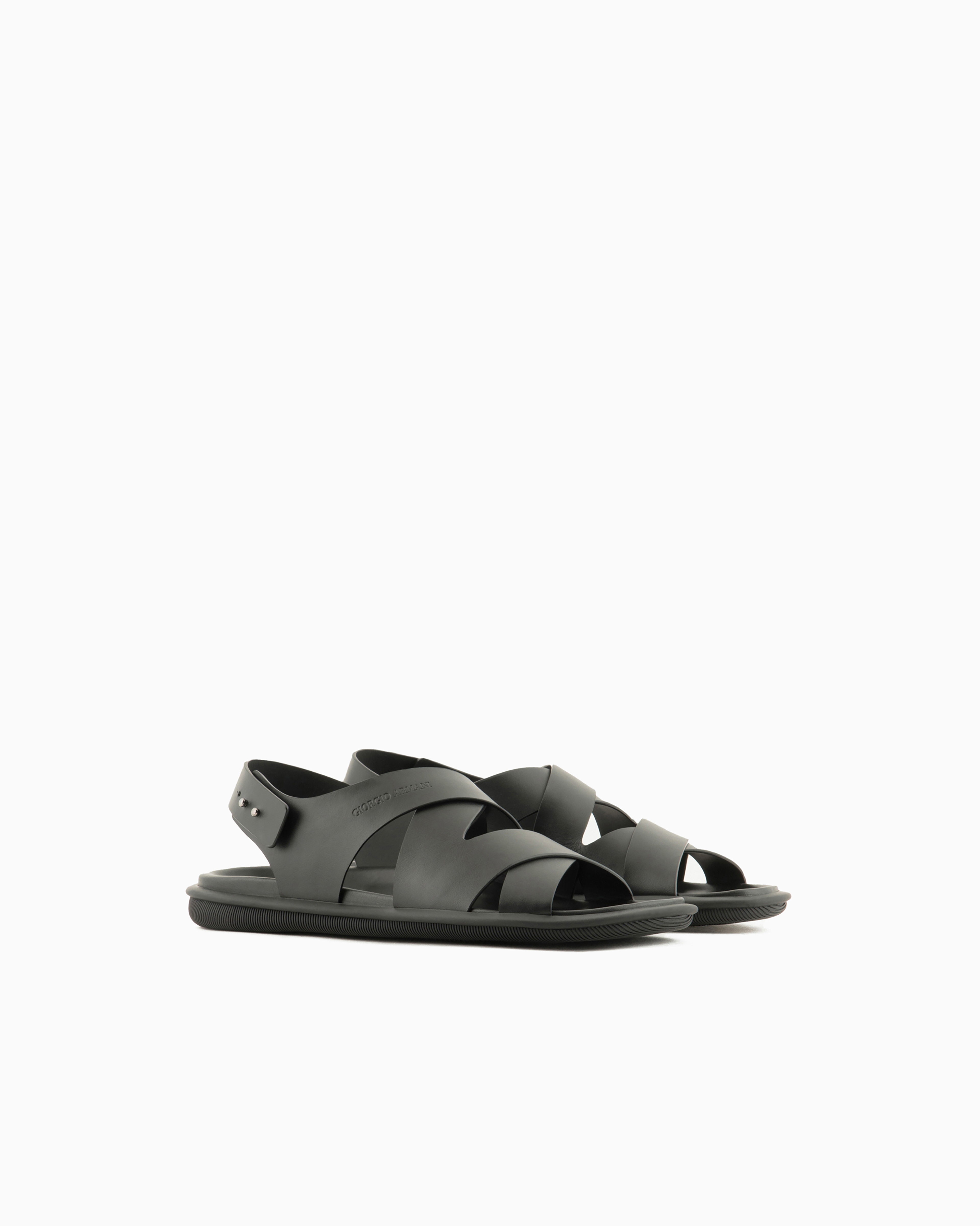 GIORGIO ARMANI サンダル Amazon | [エンポリオアルマーニ] メンズ サンダル X4P125 XN789