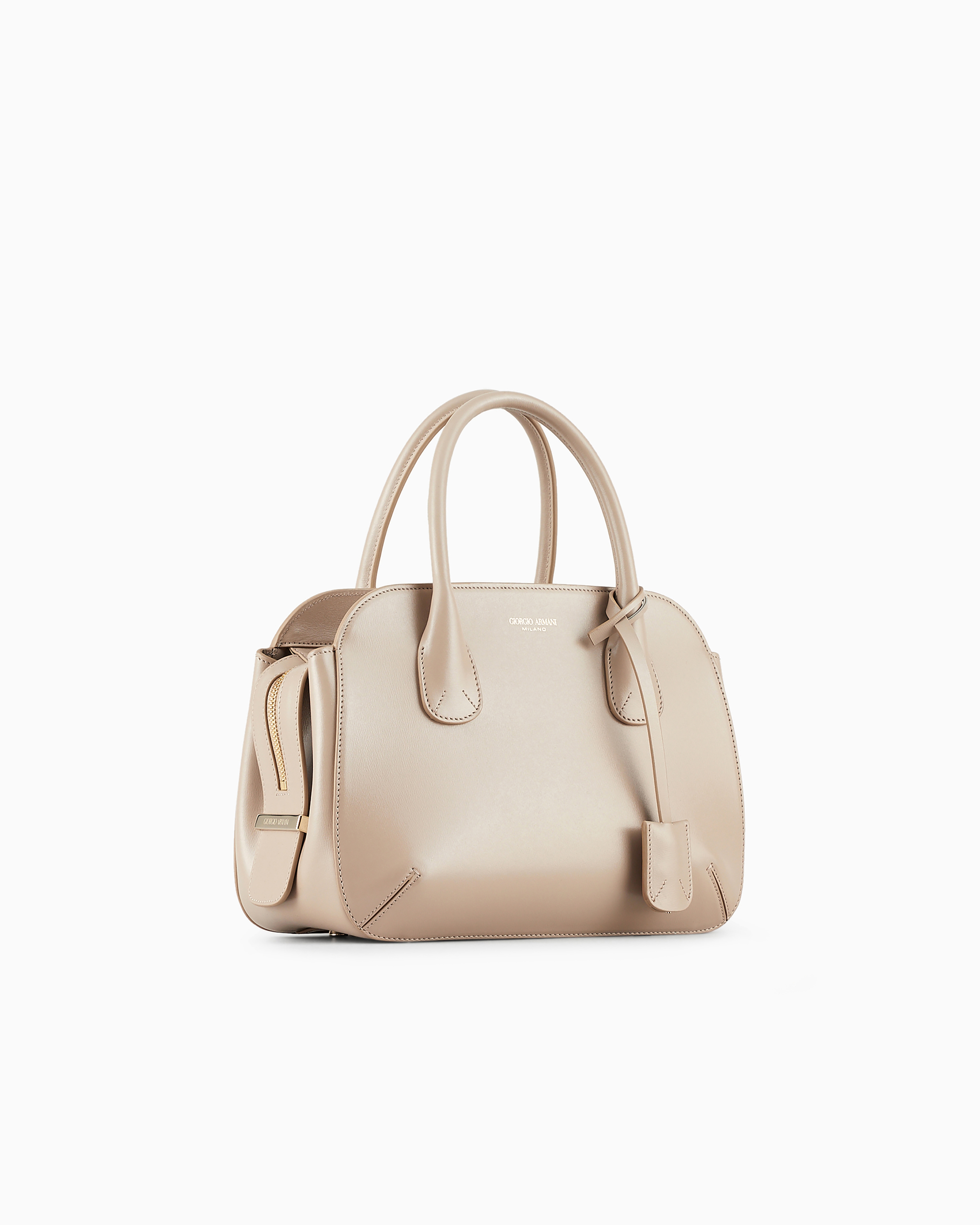 Small palmellato-leather la Prima Boston bag | Giorgio Armani
