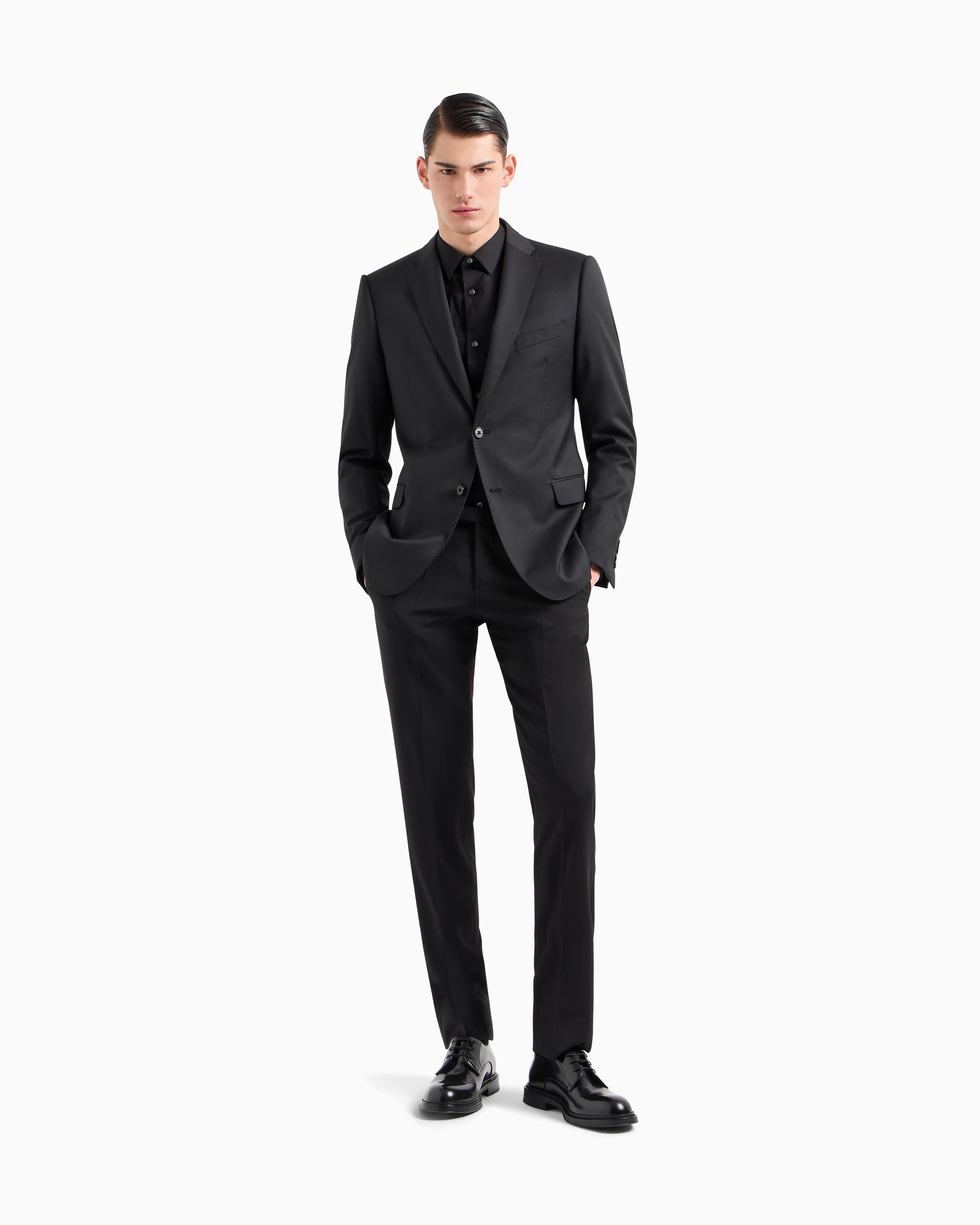 Stretch nylon-blend shirt | Emporio Armani