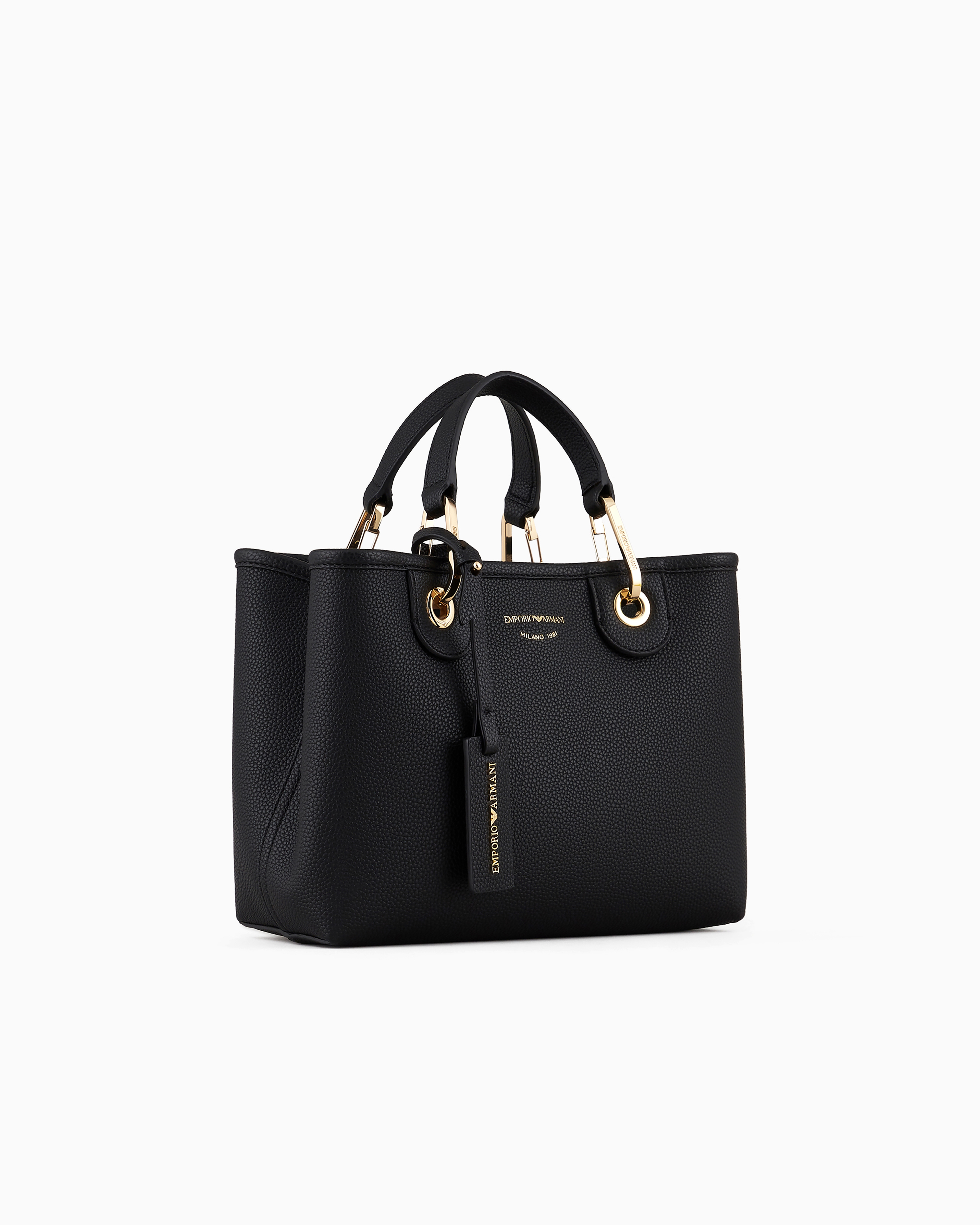 Small MyEA shopper bag with deer print | Emporio Armani