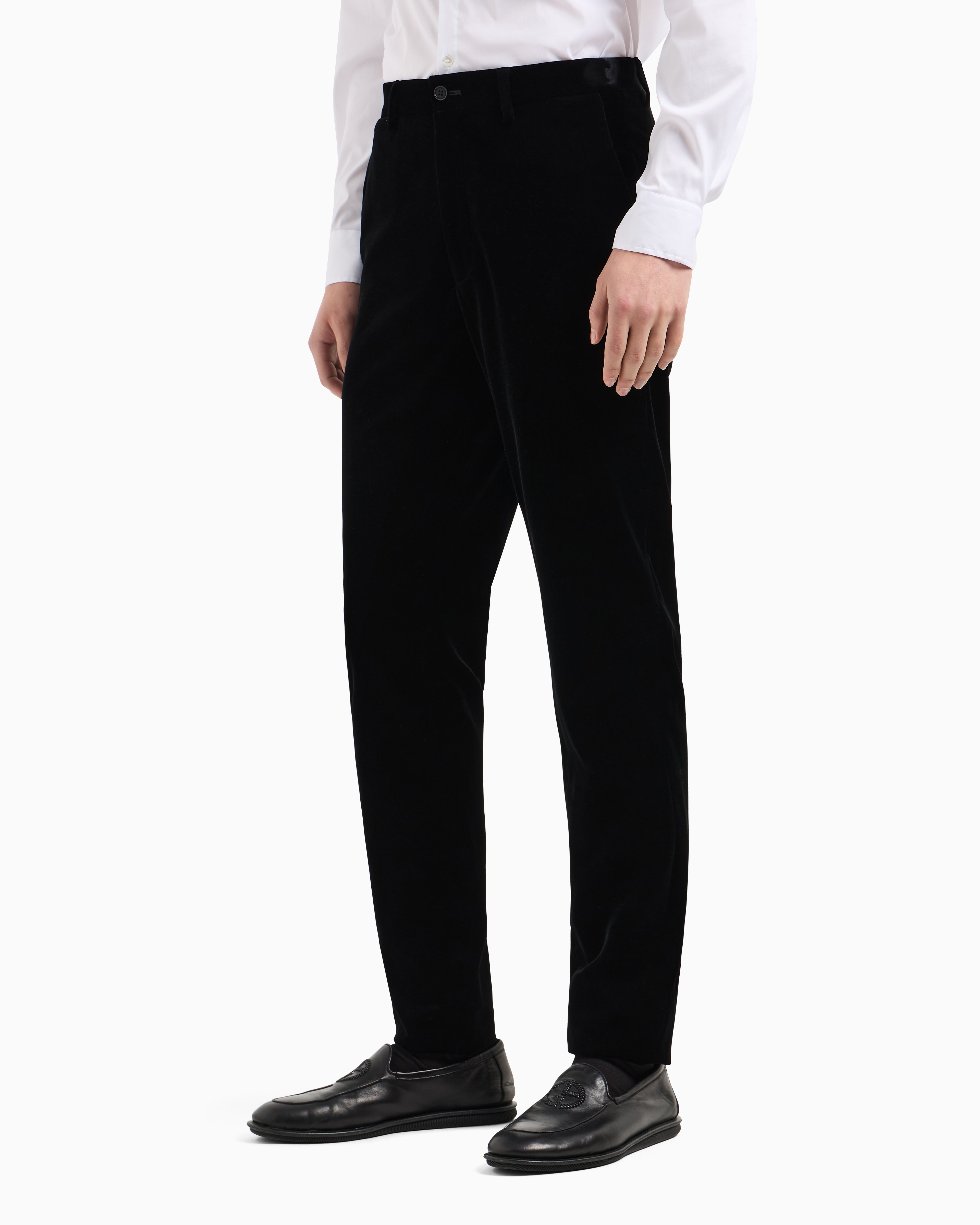 Velvet trousers | Giorgio Armani