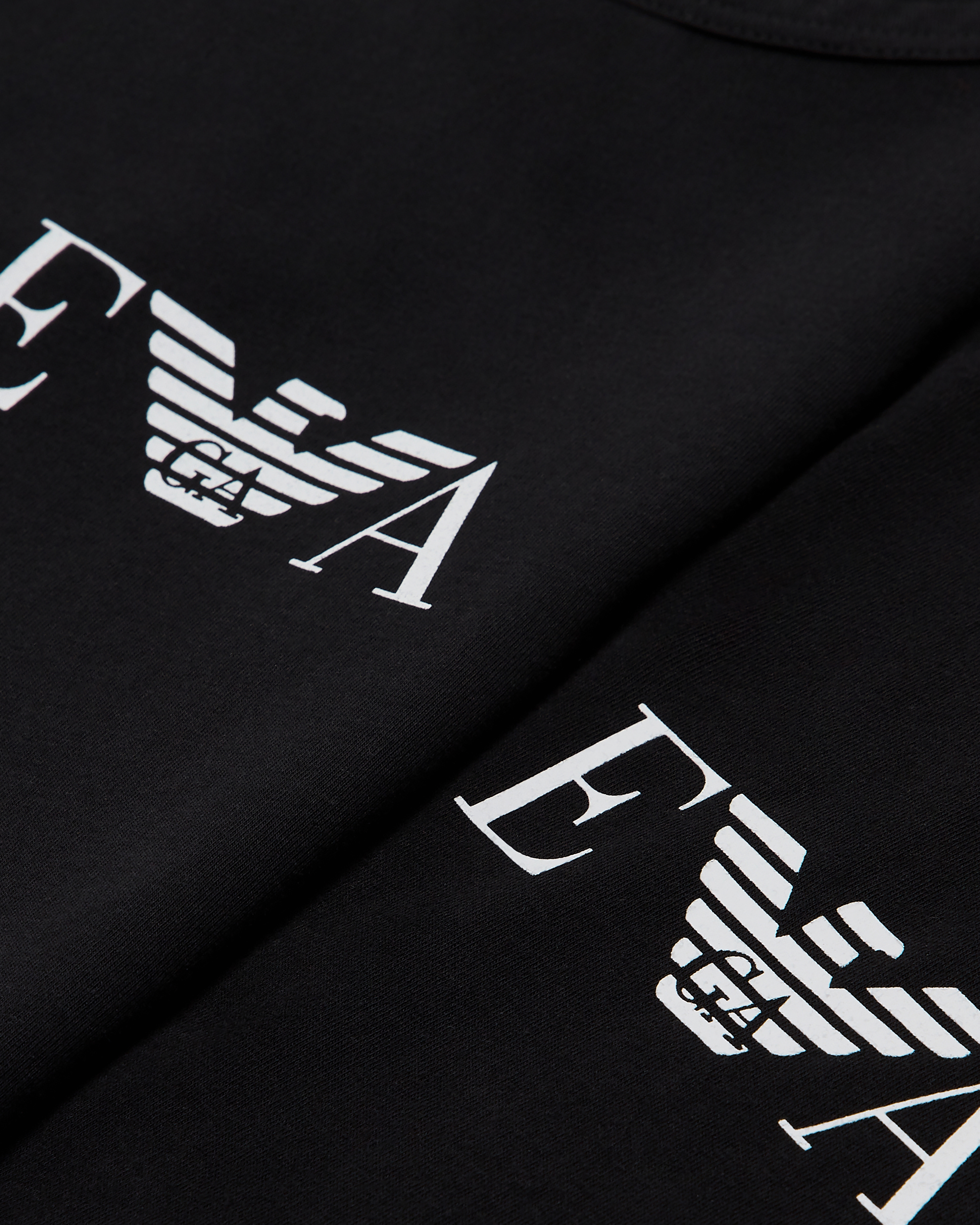 関税込◆EMPORIO ARMANI UNDERWEAR ストライプロゴ Tシャツ undefined