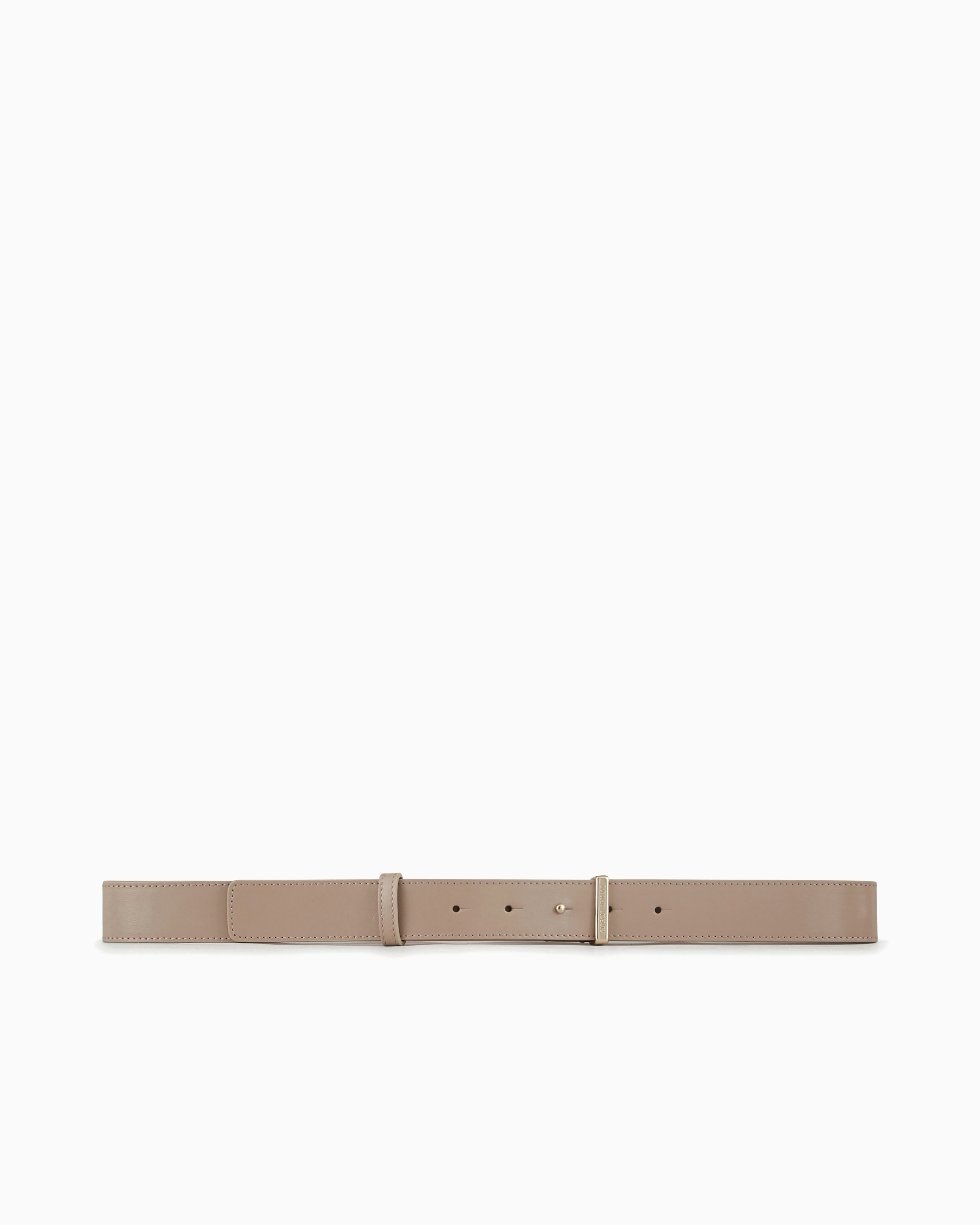 ベルト GIORGIO ARMANI Woman Belt Honey GW001157AF14183 U6095 Leather belt with GA logo | Giorgio Armani