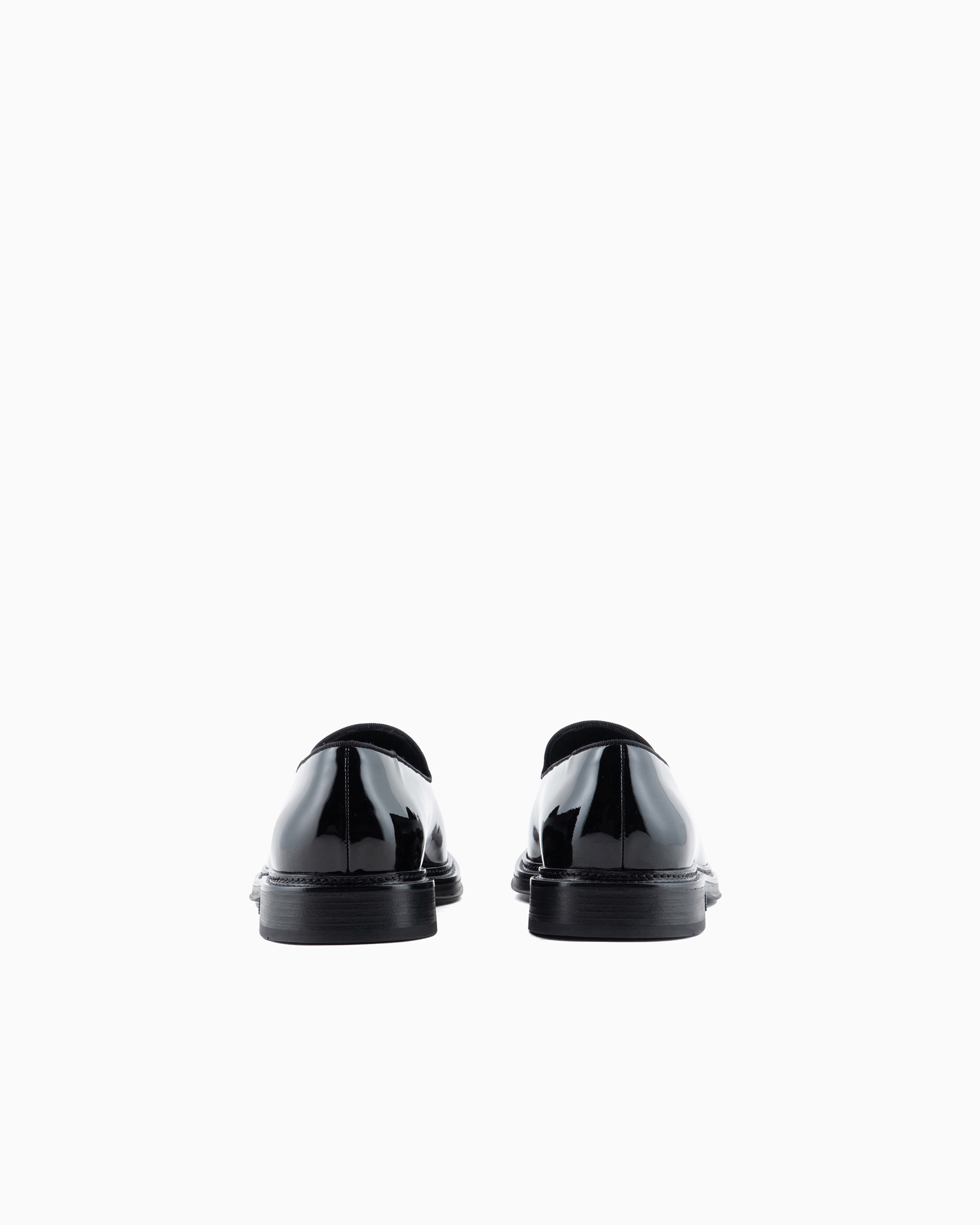 E5133-m1◾️美品エンポリオアルマーニ　バイカラーレザーローファー保存袋付 ローファー レザー | Emporio Armani
