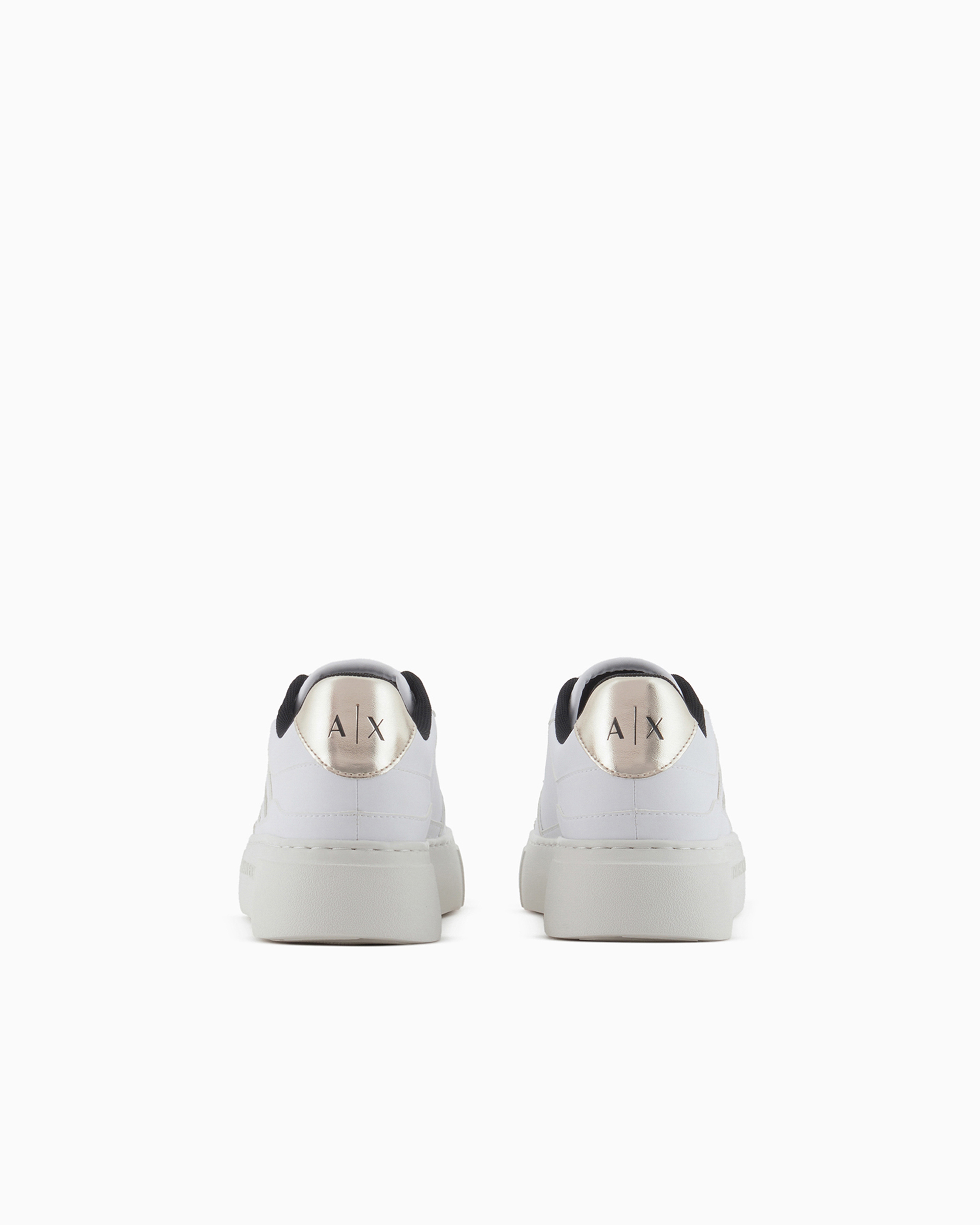 Armani Exchange - Sneakers with logo, Woman, White, Size: