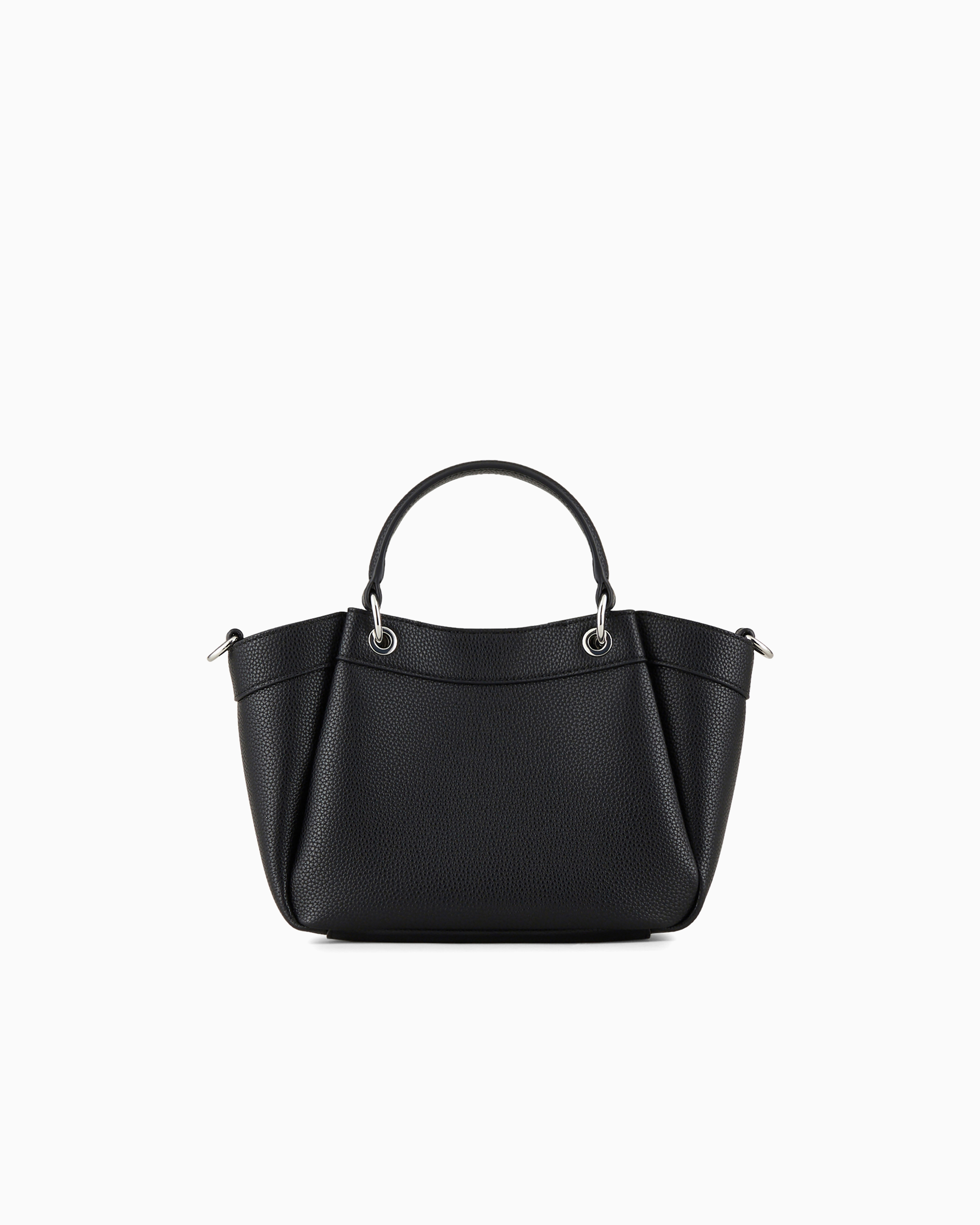 Armani Exchange - Small handbag with degradè shoulder strap, Woman, Black, Size: TU