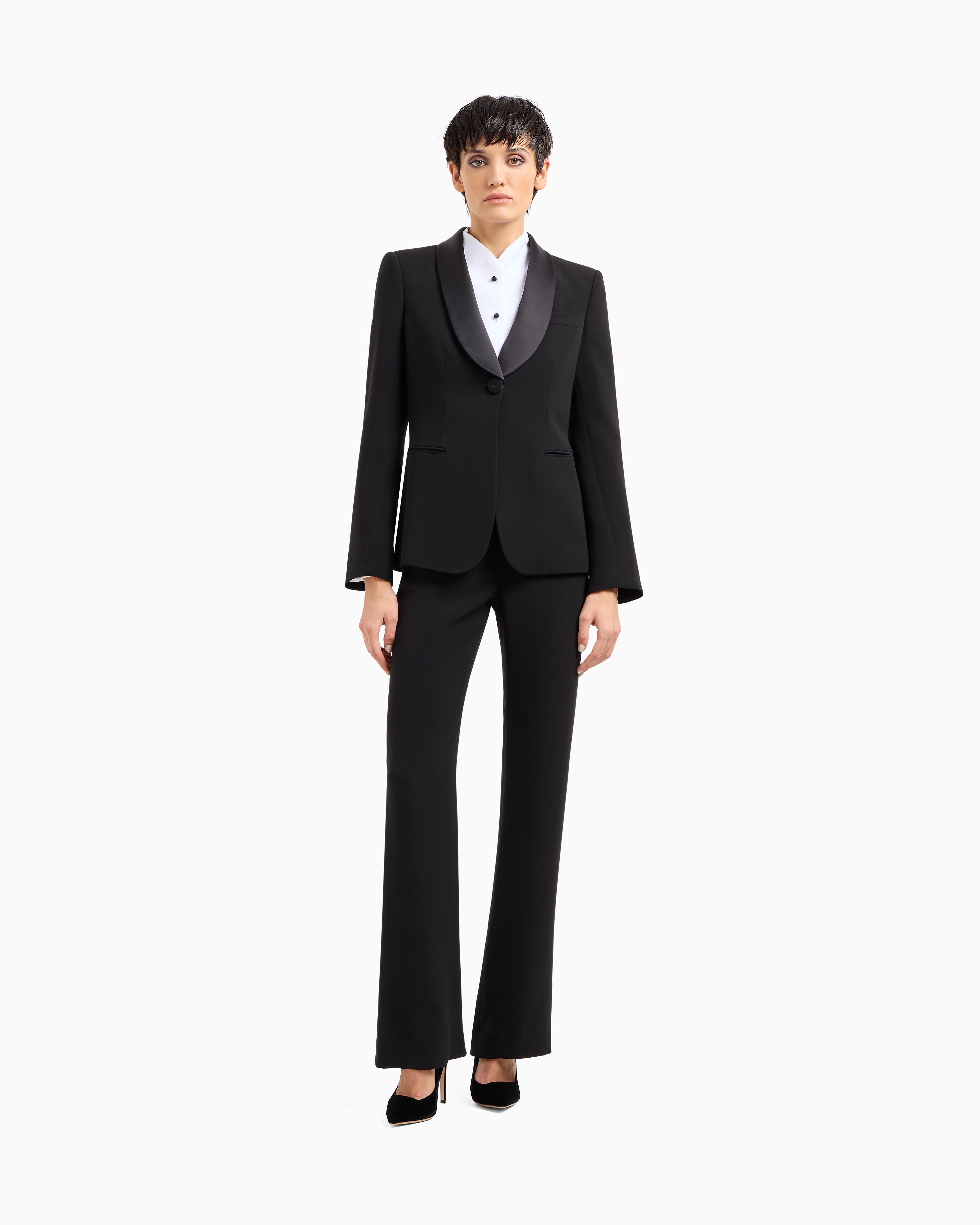 [美品]GIORGIO ARMANI ビジネススーツ シルク リネン 36 Giorgio Armani テーラード シングルスーツ 通販 - FARFETCH