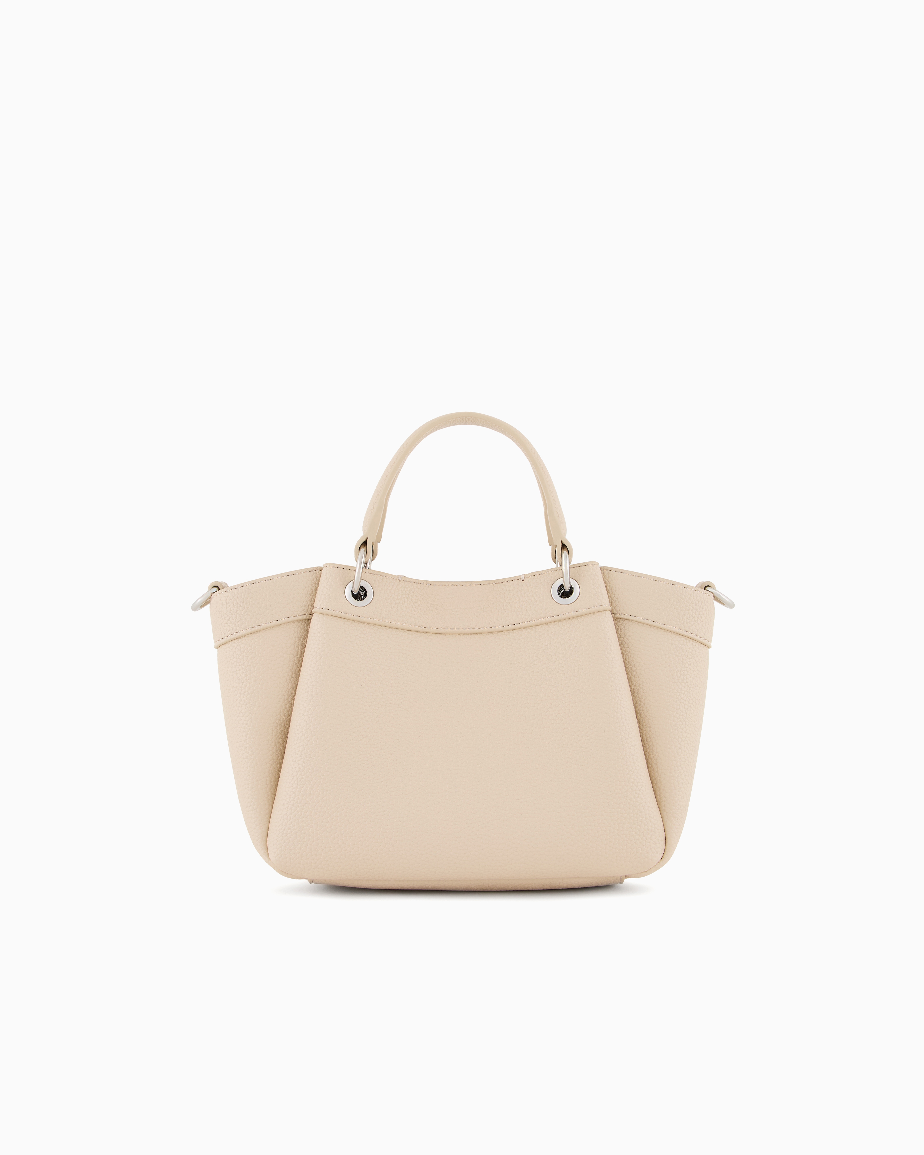 Armani Exchange - Small handbag with degradè shoulder strap, Woman, Beige, Size: TU