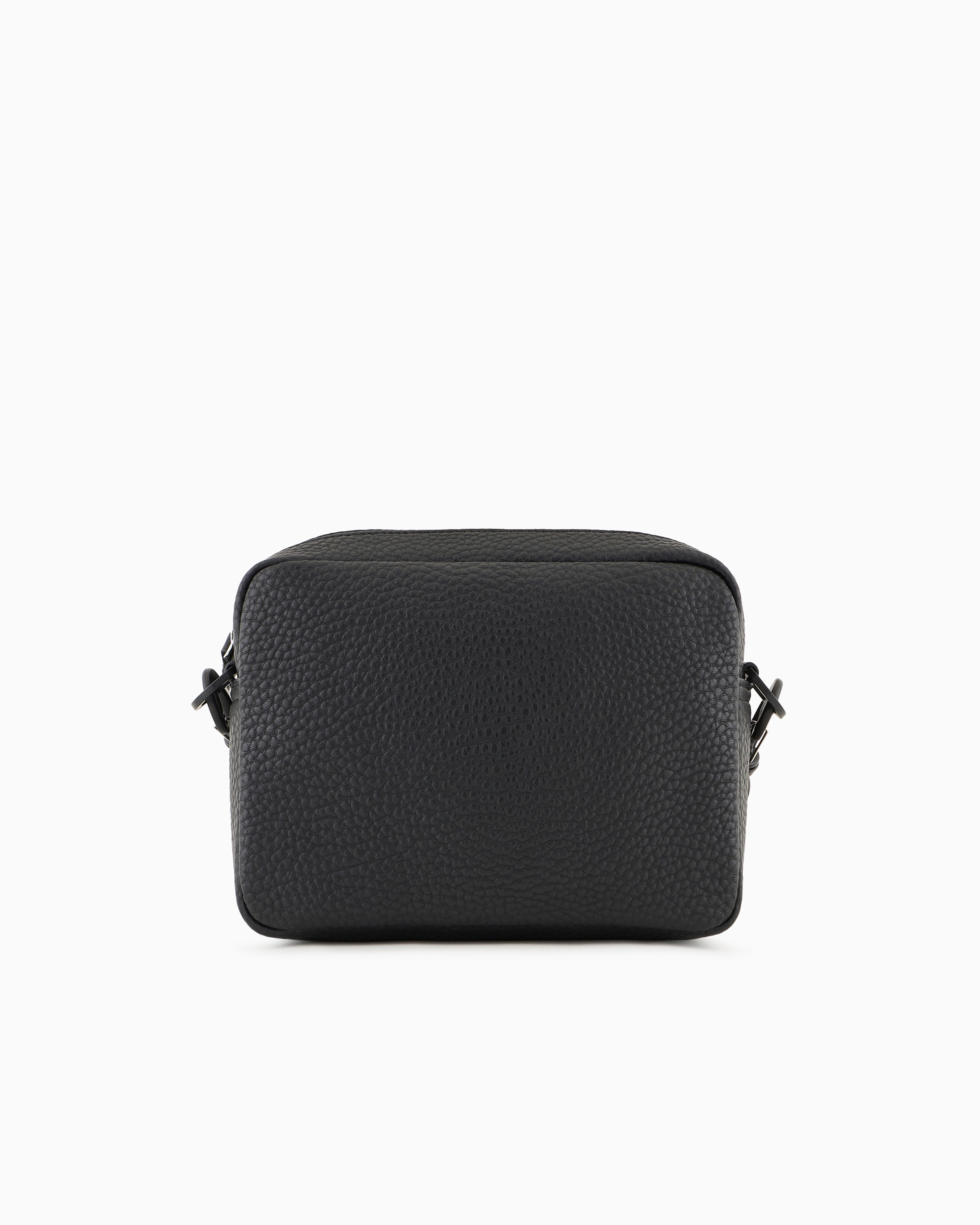 Armani Exchange -  Camera case bag with metal logo, Man, Black, Size: TU
