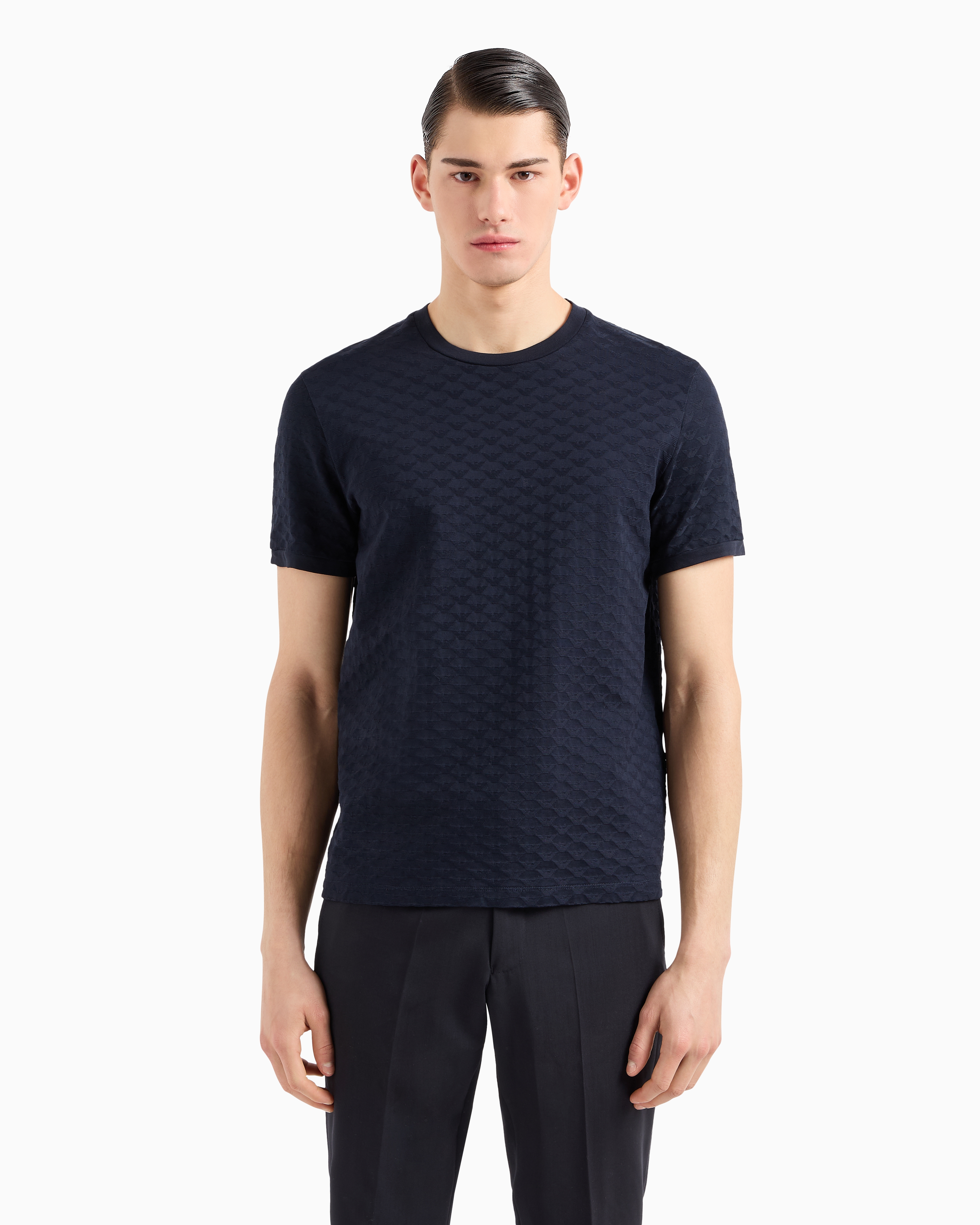 [EMPORIO ARMANI UW] イーグルロングスリーブラウンジTシャツ EMPORIO ARMANI UW] イーグルロングスリーブラウンジTシャツ