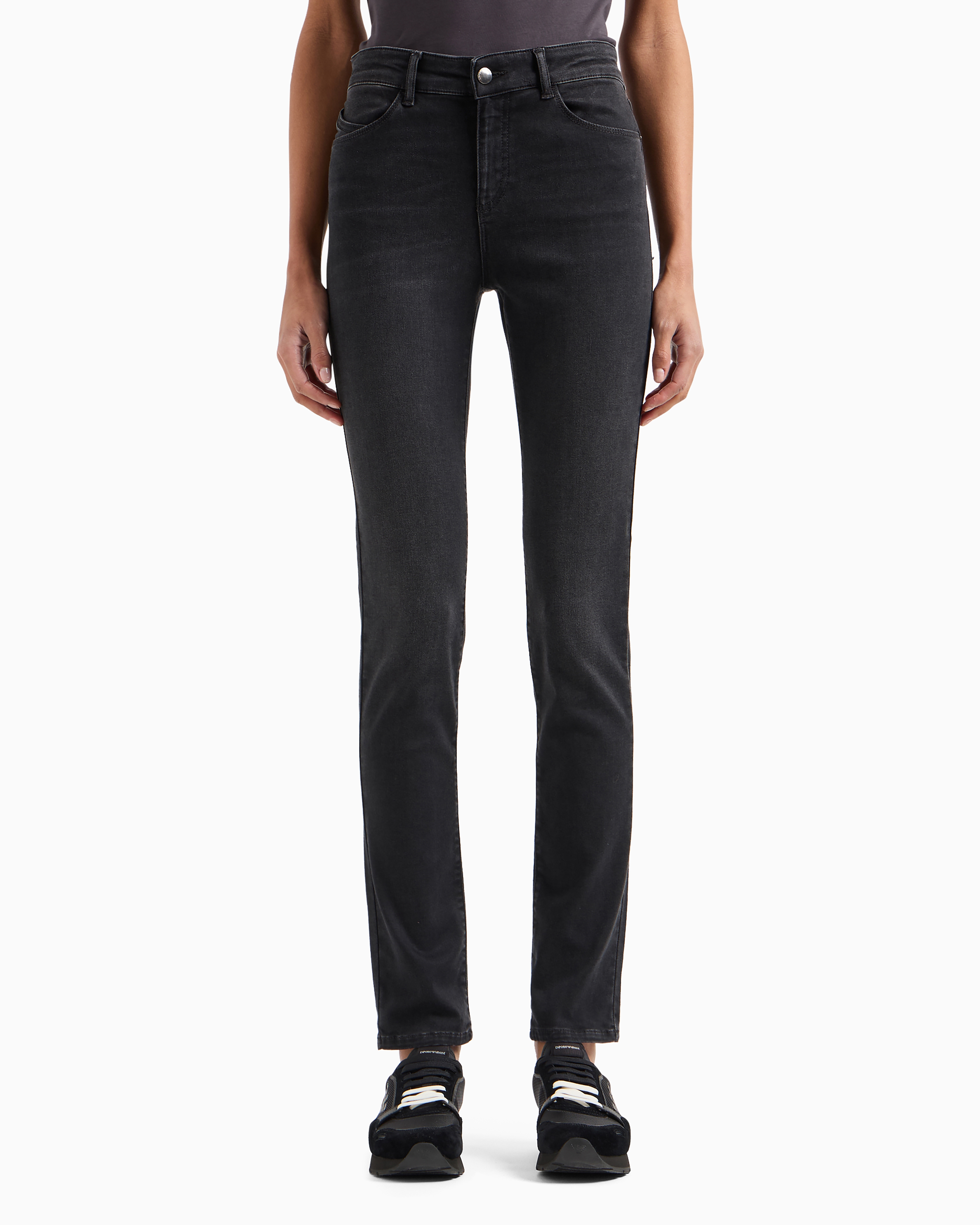ARMANI JEANS☆J18 SLIM FIT スリムフィットジーンズ☆27 J18 high-rise skinny-leg jeans in comfort mercerised denim