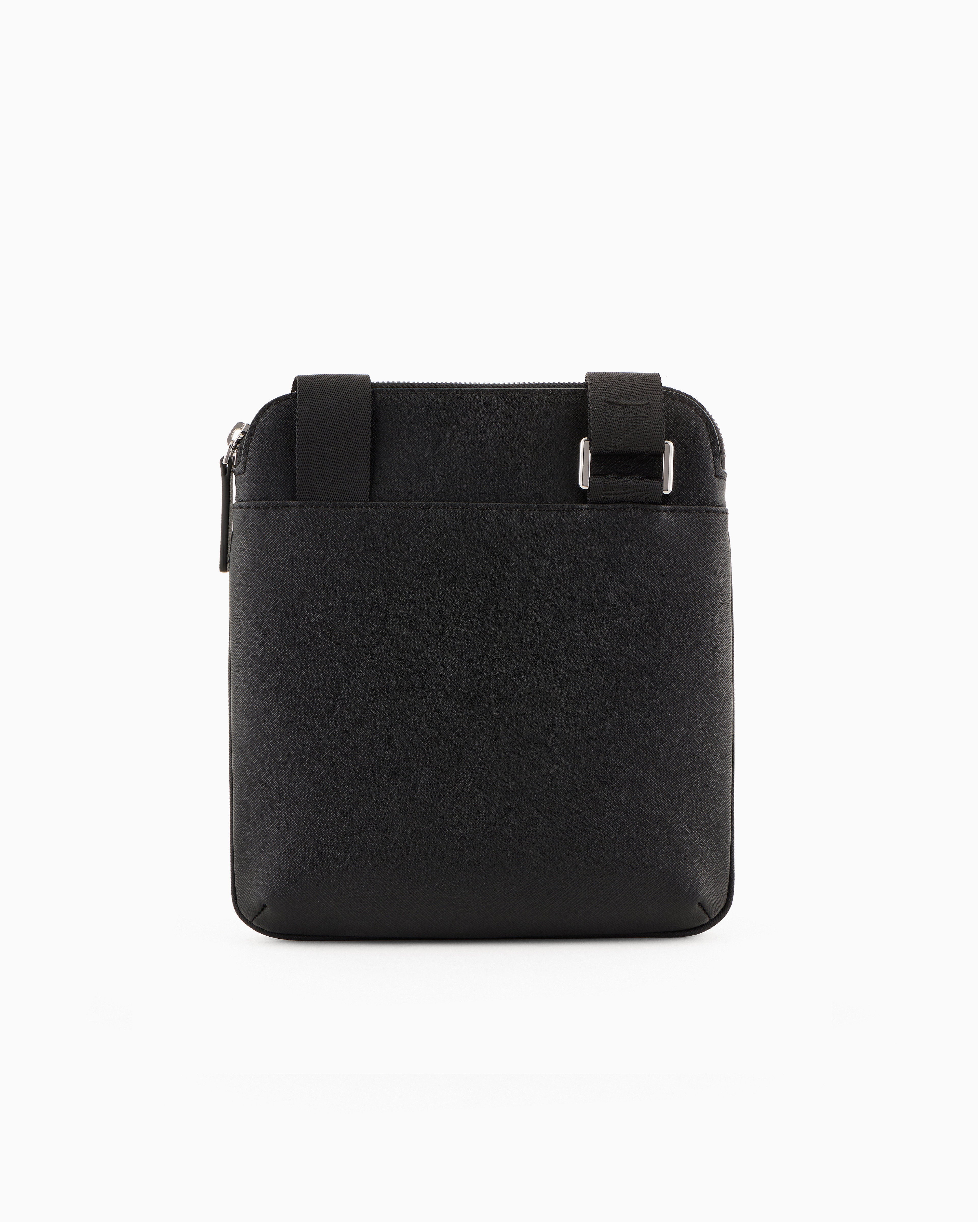 ARMANI ショルダーバッグ　サコッシュ　サフィアーノ　レザー　ロゴ ARMANI EXCHANGE ショルダーバッグ 「A|X アルマーニ