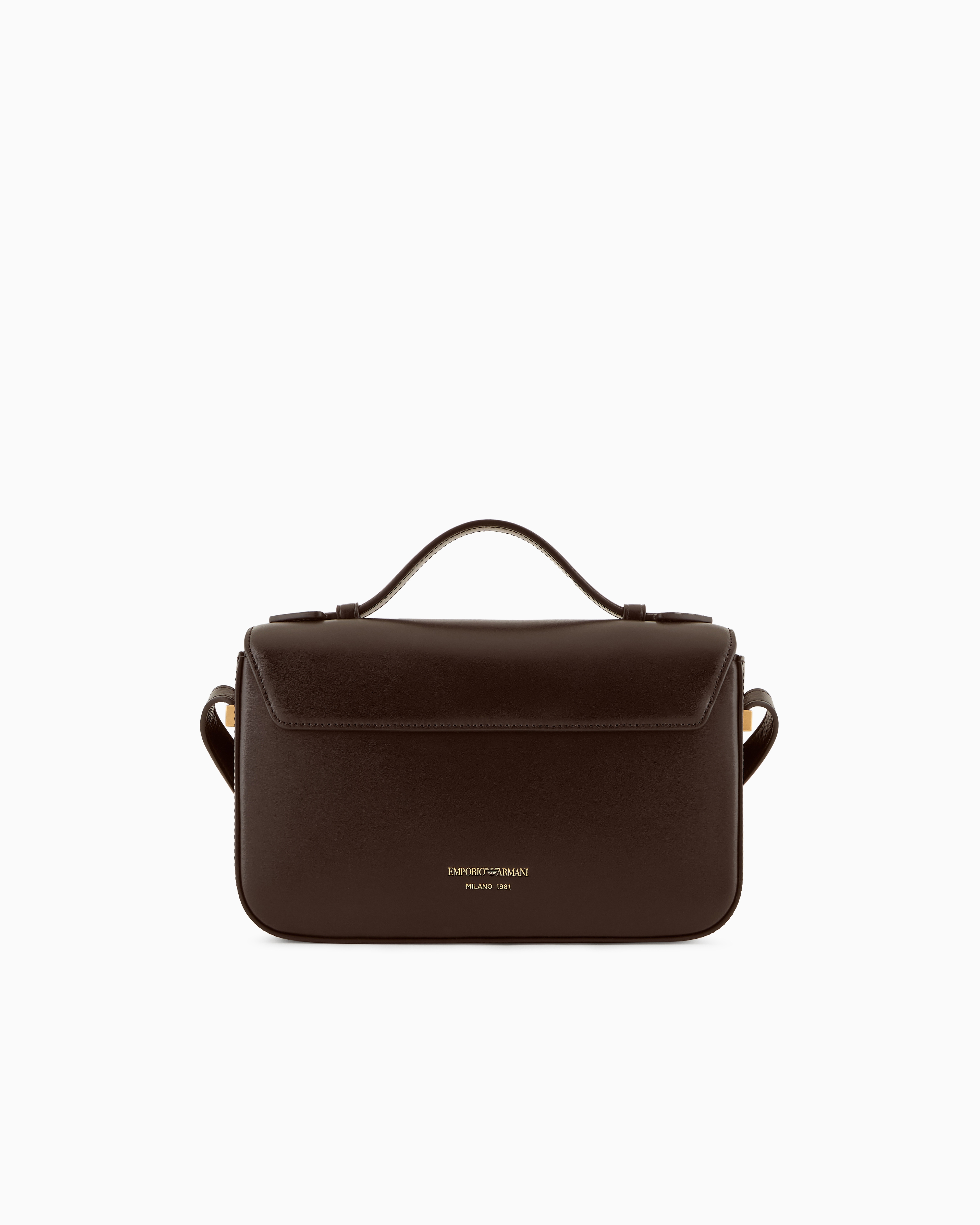 VIP【関税送料無料】希少 EMPORIO ARMANI CROSSBODY BAGS Emporio Armani logo-stamp Crossbody Bag | Black | FARFETCH