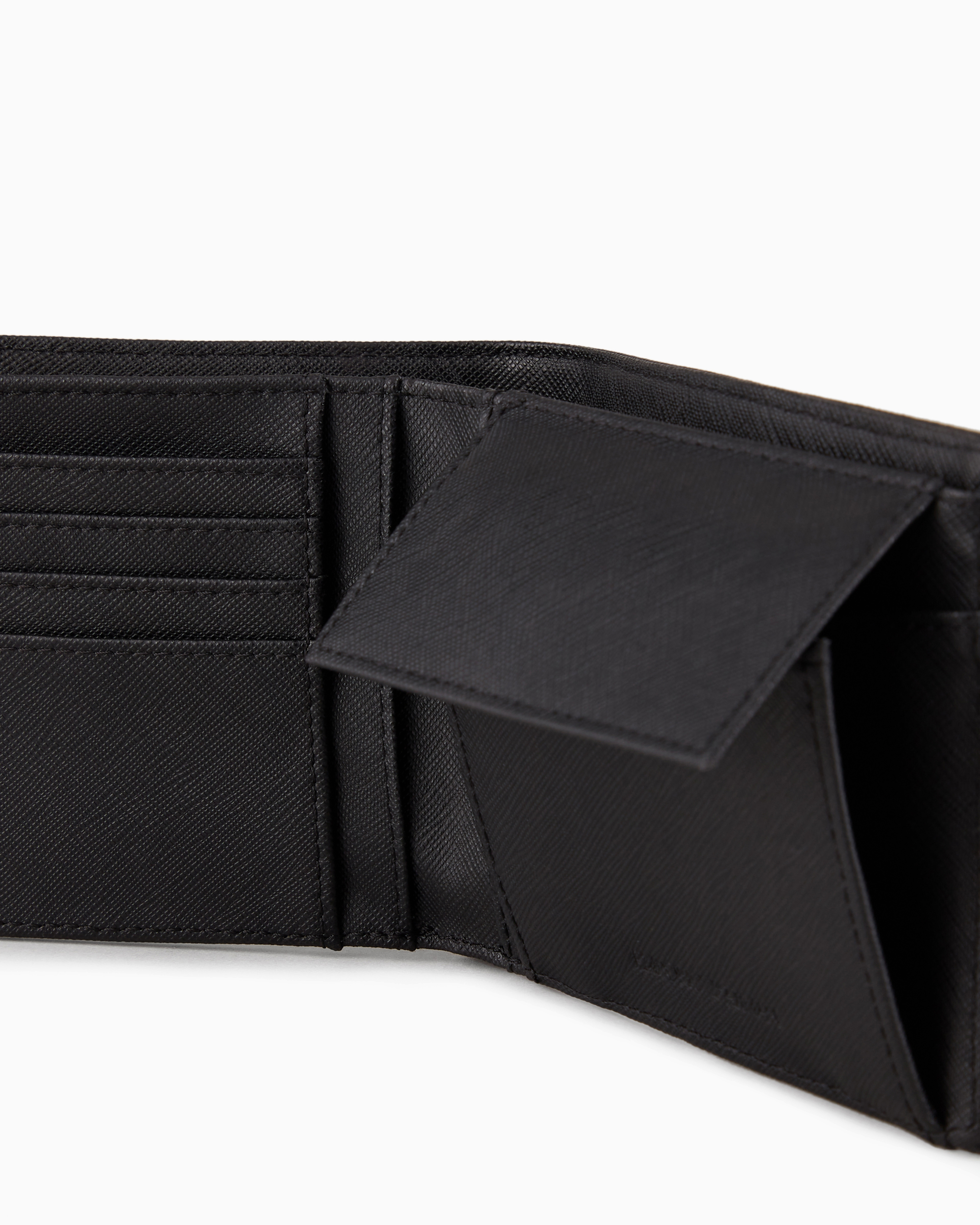 新作★SALE【EMPORIO ARMANI】ASV コインポケットウォレット ASV コインポケットウォレット 再生サフィアーノレザー イーグル