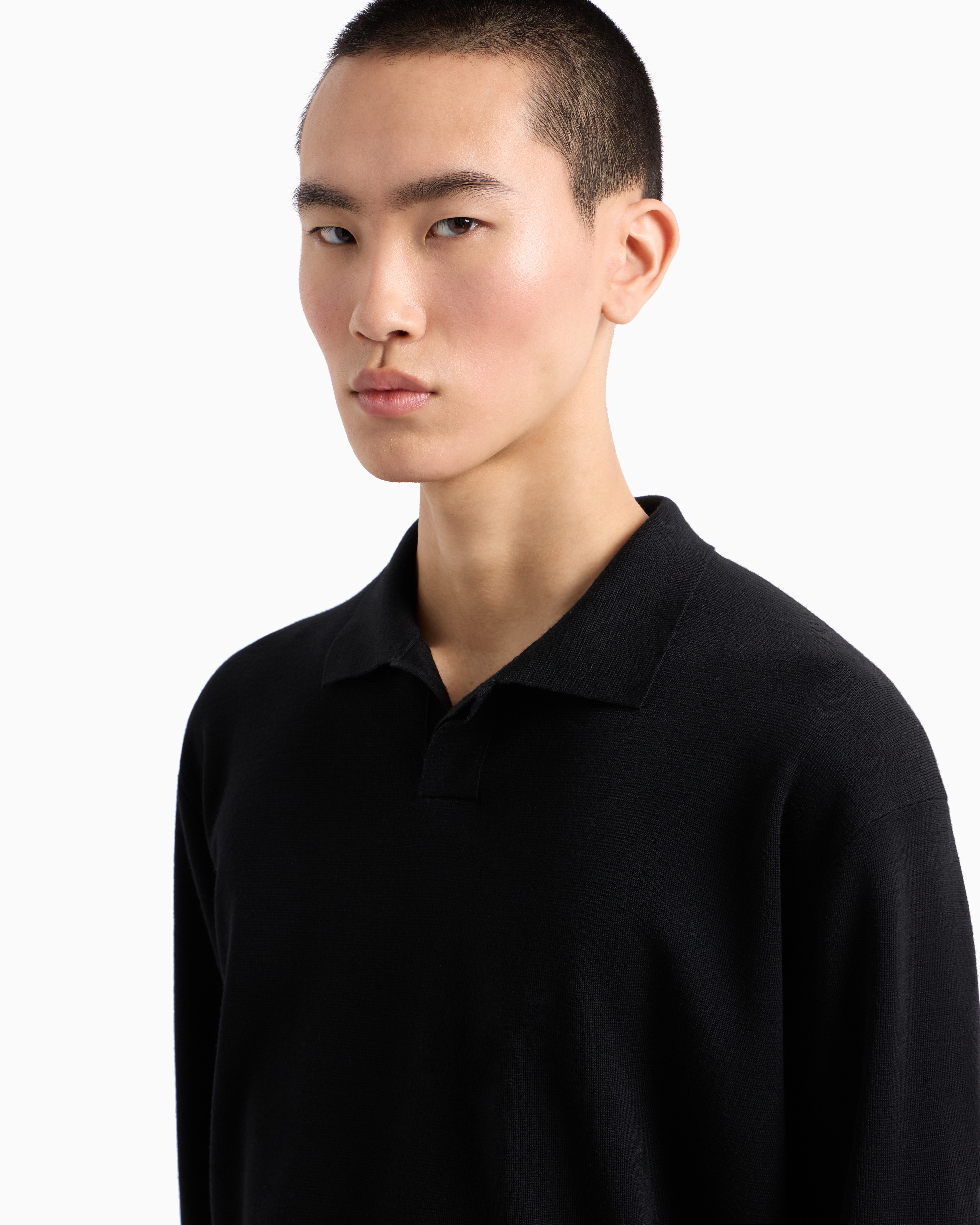 Giorgio Armani ブラック M サイズ　ポロシャツ 46 undefined