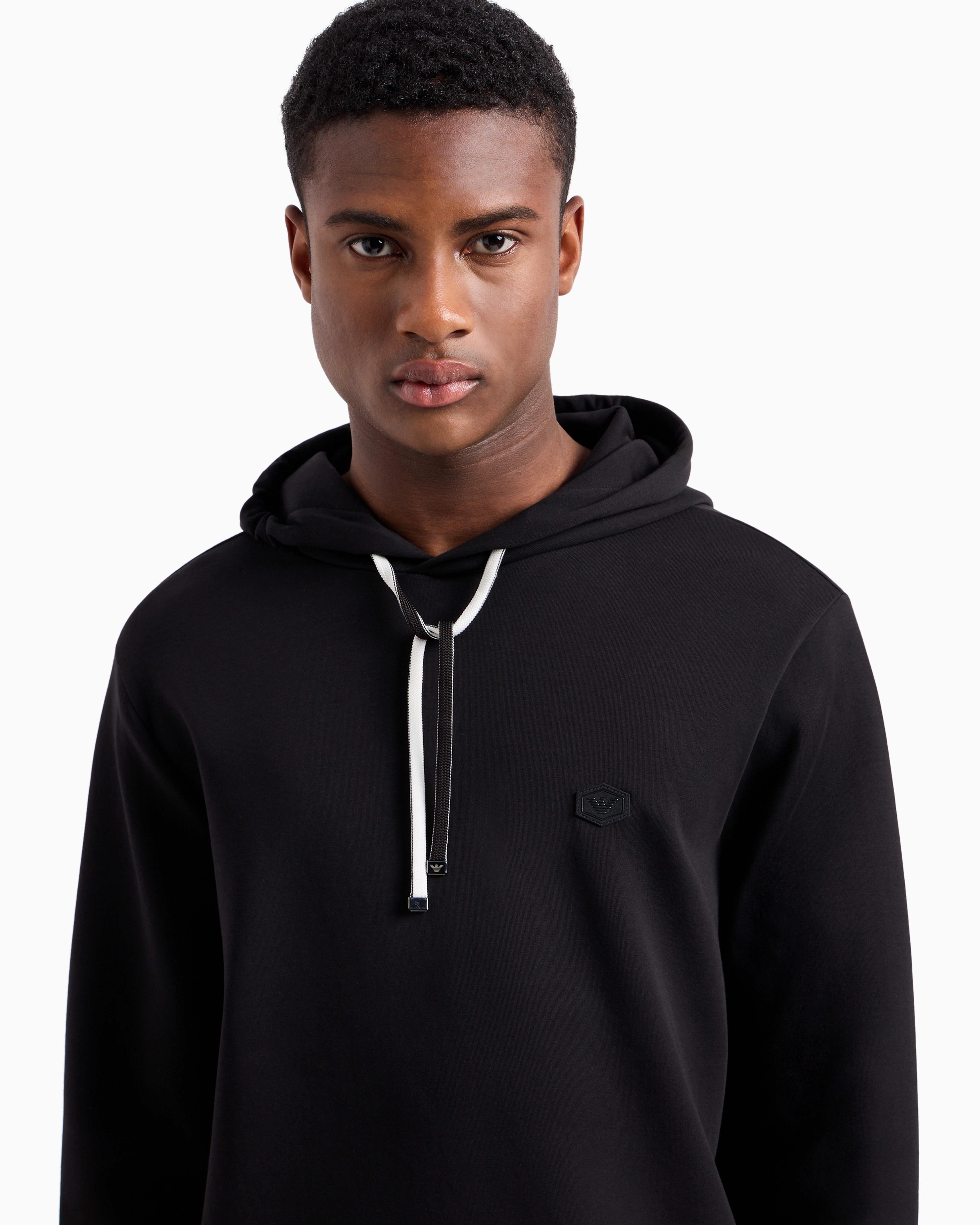 EMPORIO ARMANI ロゴニット 長袖　S EMPORIO ARMANI エンポリオアルマーニ 長袖 Tシャツ メンズ ロゴ
