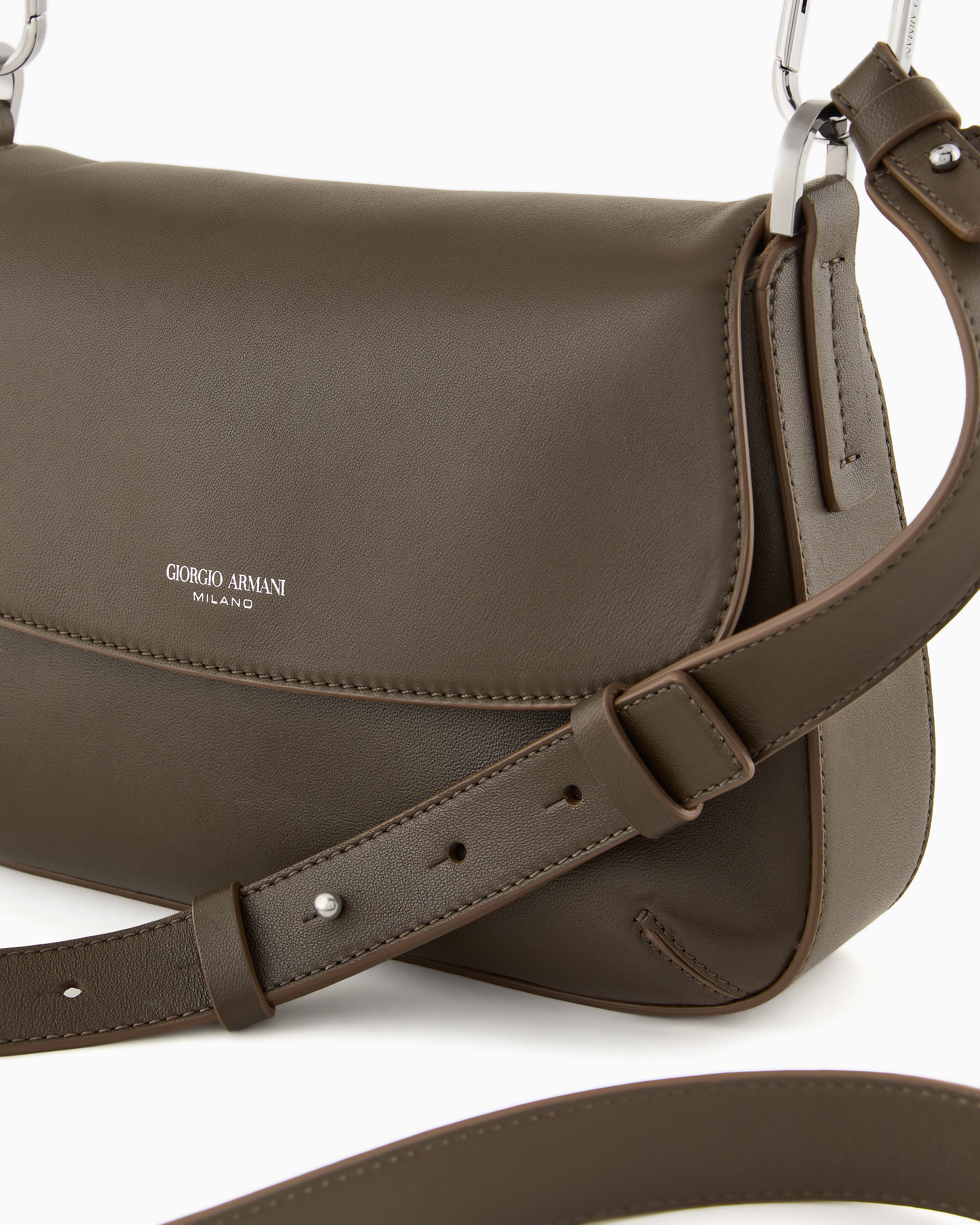 ジョルジオアルマーニ GIORGIOARMANI　レザーハンドバッグ ジョルジオ アルマーニ ラ プリマ ソフト ハンドバッグ ナッパ