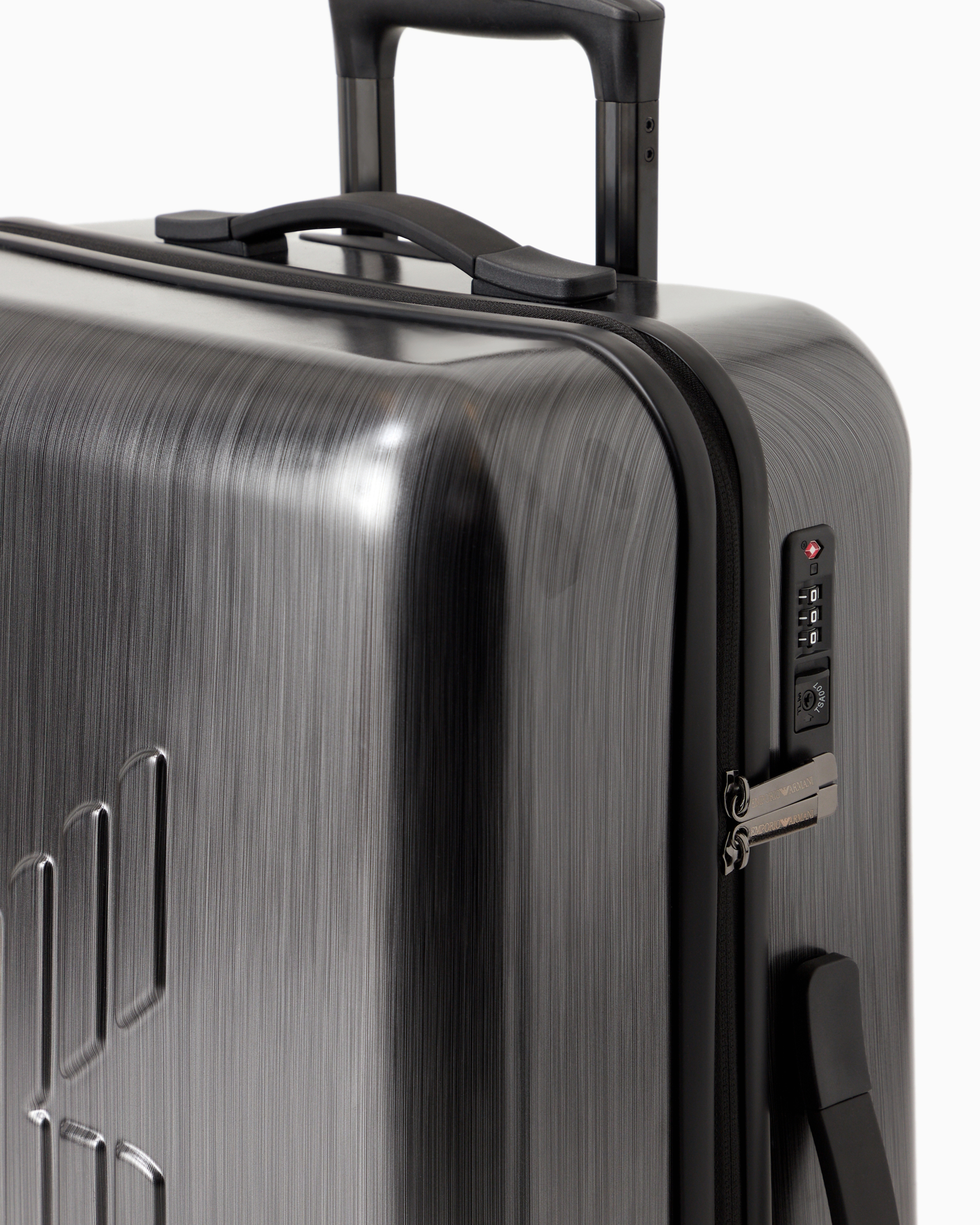 スーツケース ABS製 オーバーサイズエンボスイーグル ミディアム