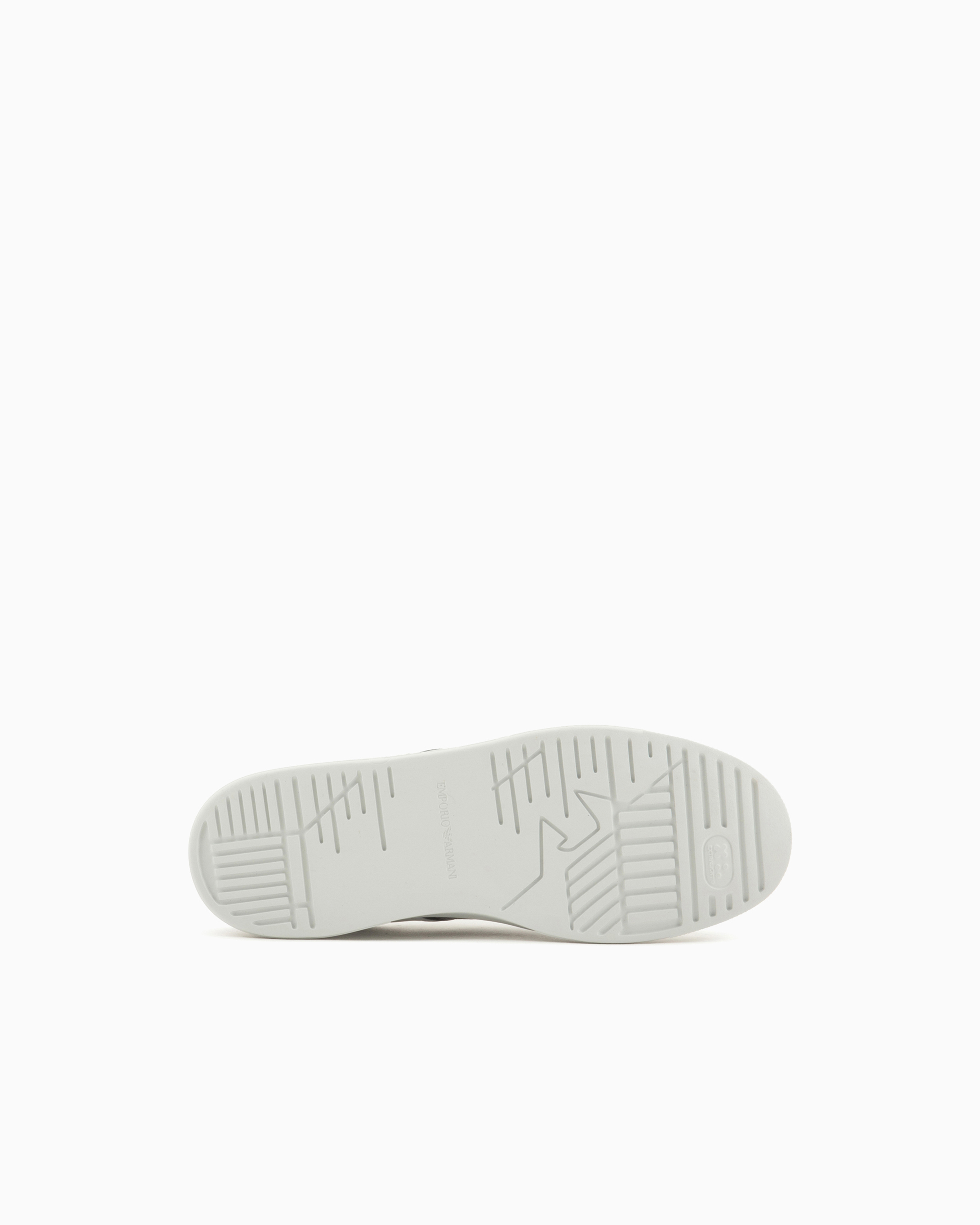 靴 archive EMPORIO ARMANI leather shoes Leather sneakers with logo detail | Emporio Armani