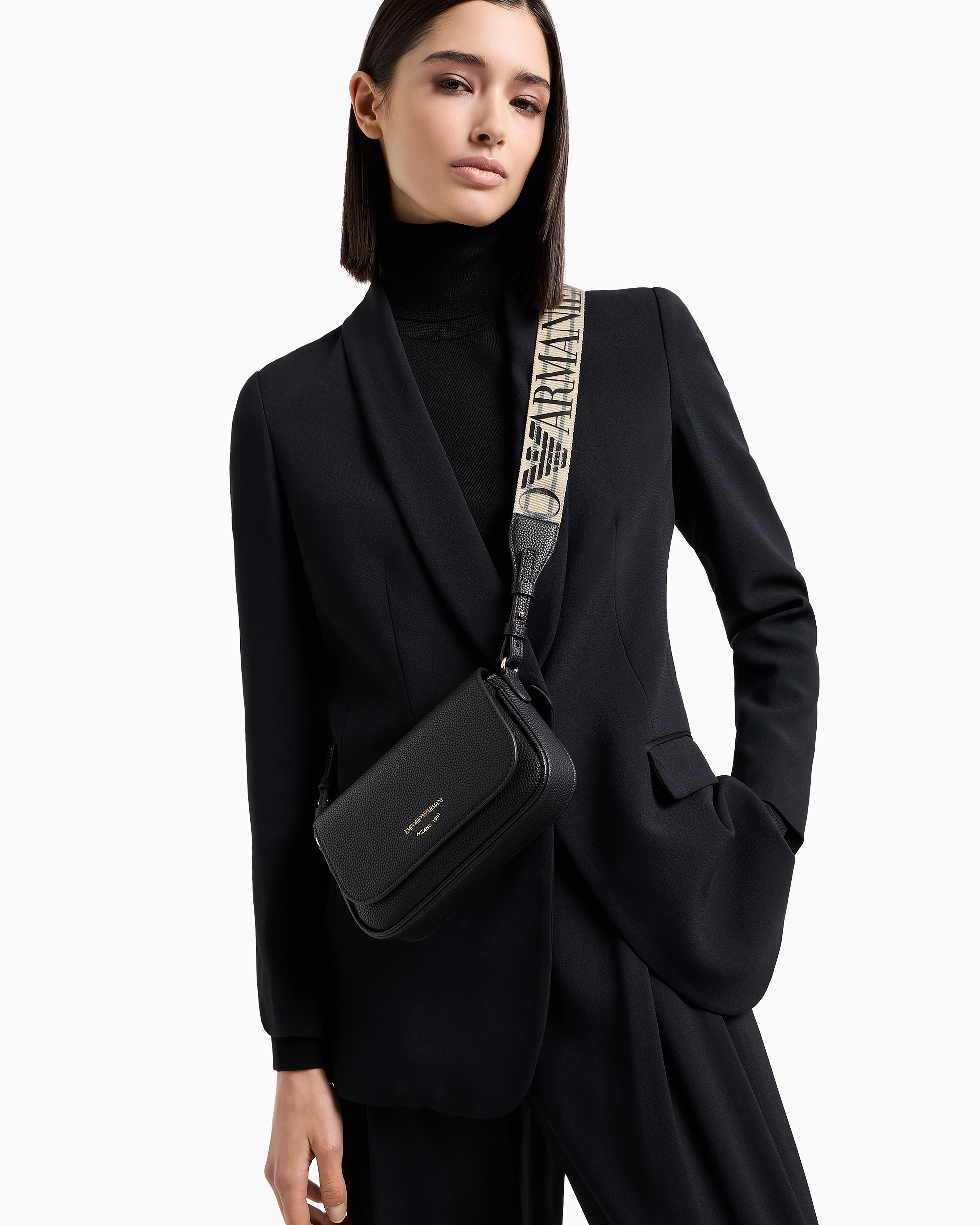 Deer-print mini bag | Emporio Armani