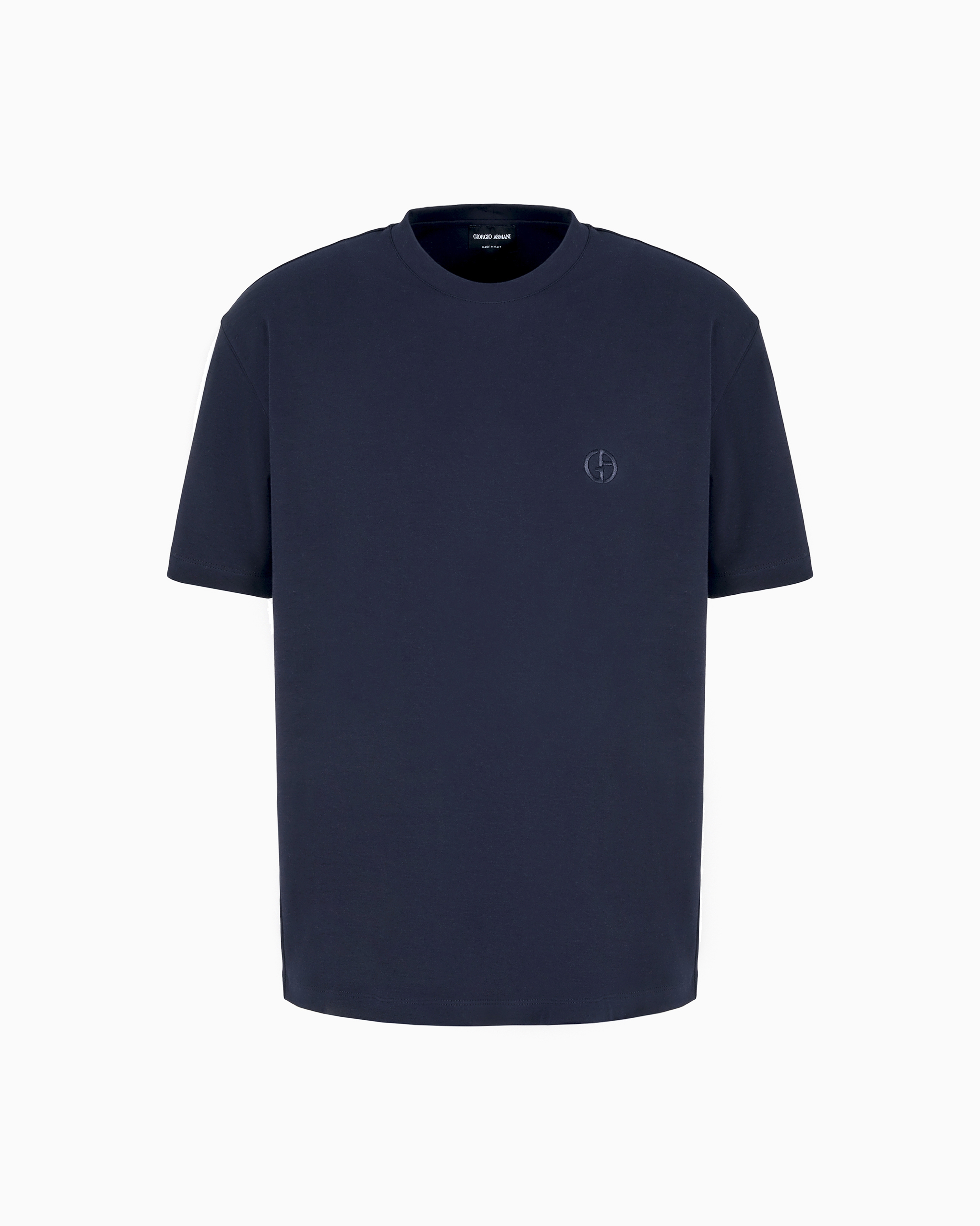 ジョルジオ アルマーニ カシミアジャージー素材 ニットカットソー Tシャツ ピュアカシミヤTシャツ | Giorgio Armani