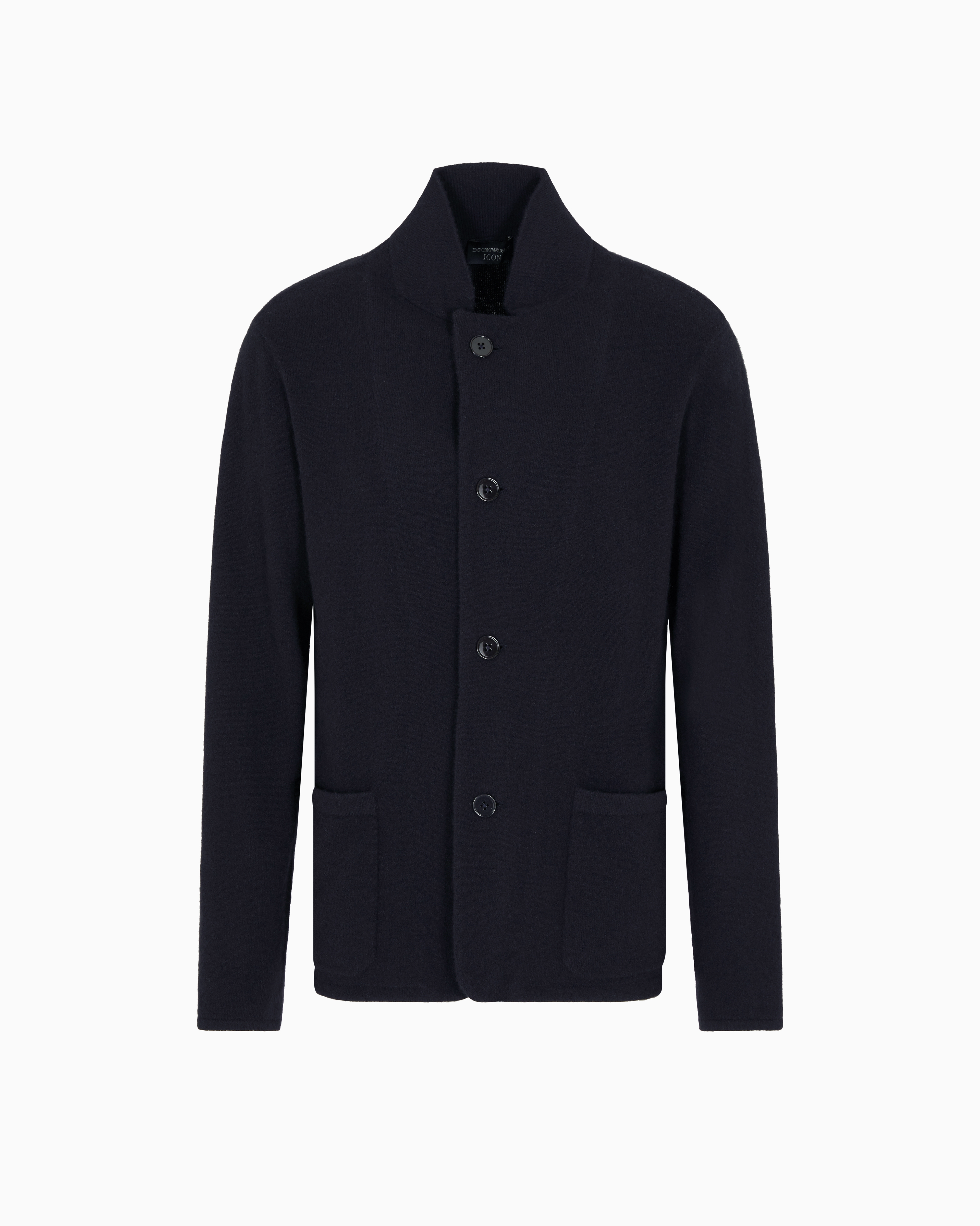 り*う様 EMPORIO ARMANI ネイビー ビジネスジャケット ジョルジオアルマーニ黒ラベル「ネイビーアンコンジャケット
