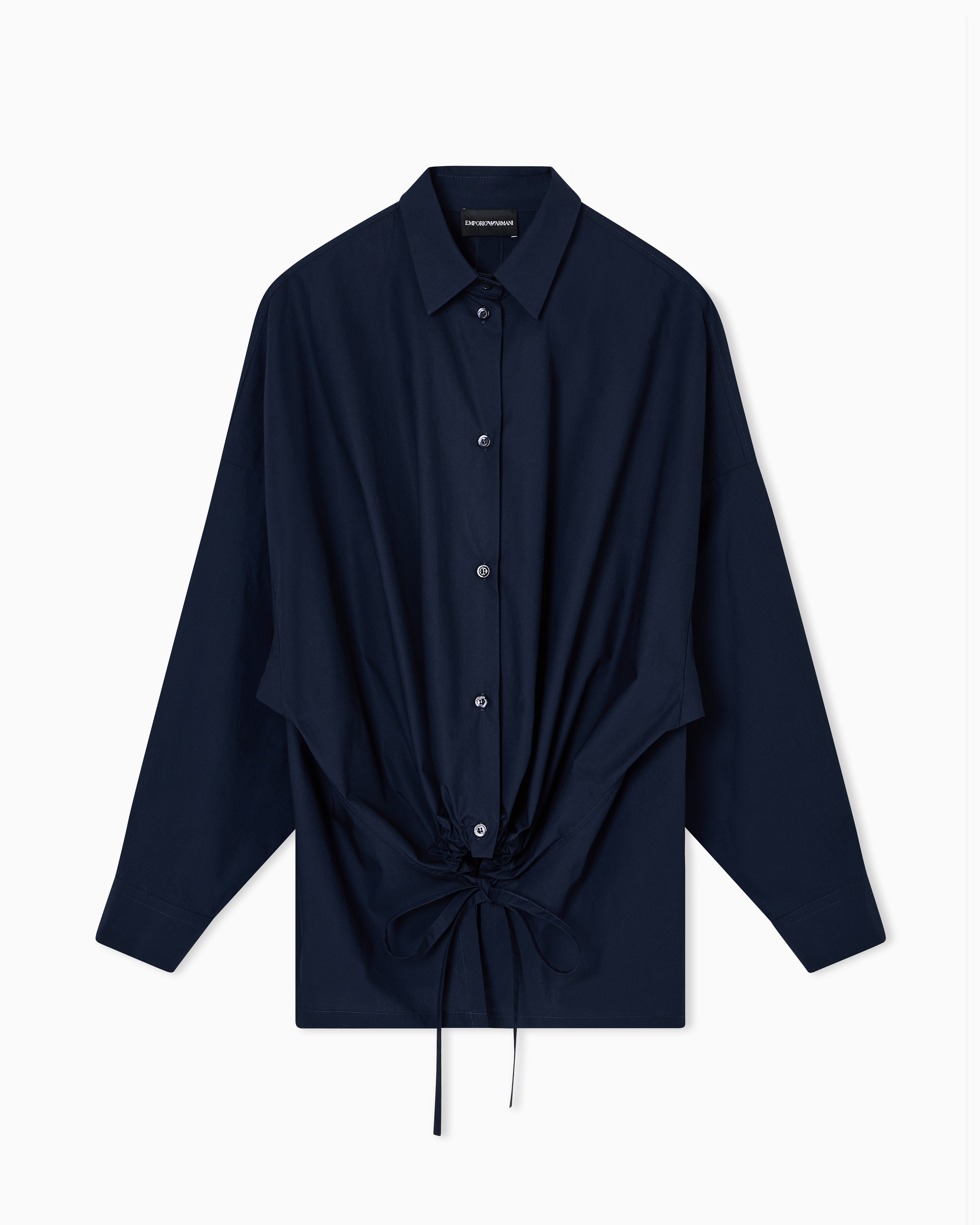 Emporio Armani Casual Shirts In Blue