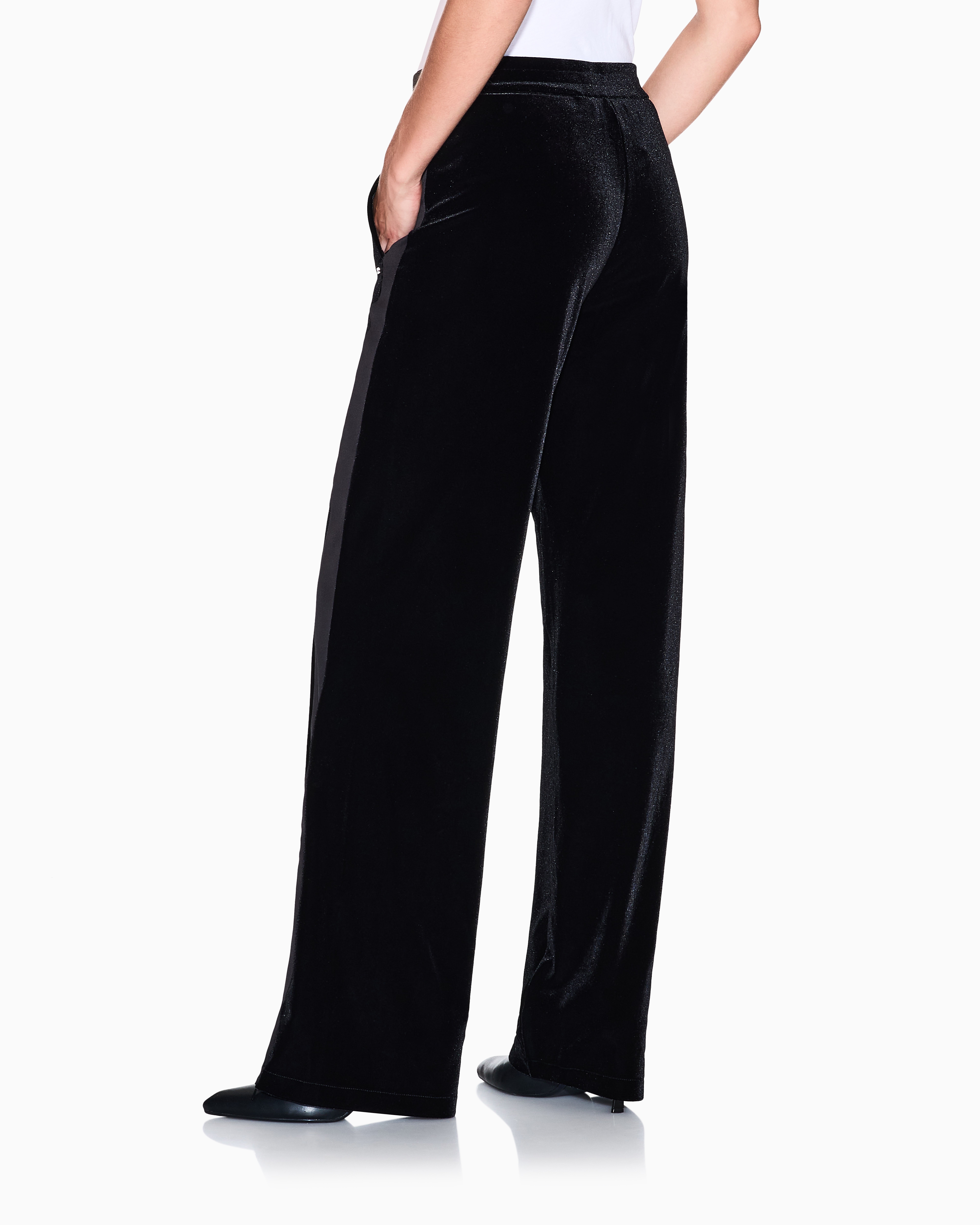 Armani Exchange - Formal Trousers, Woman, Black, Size: S