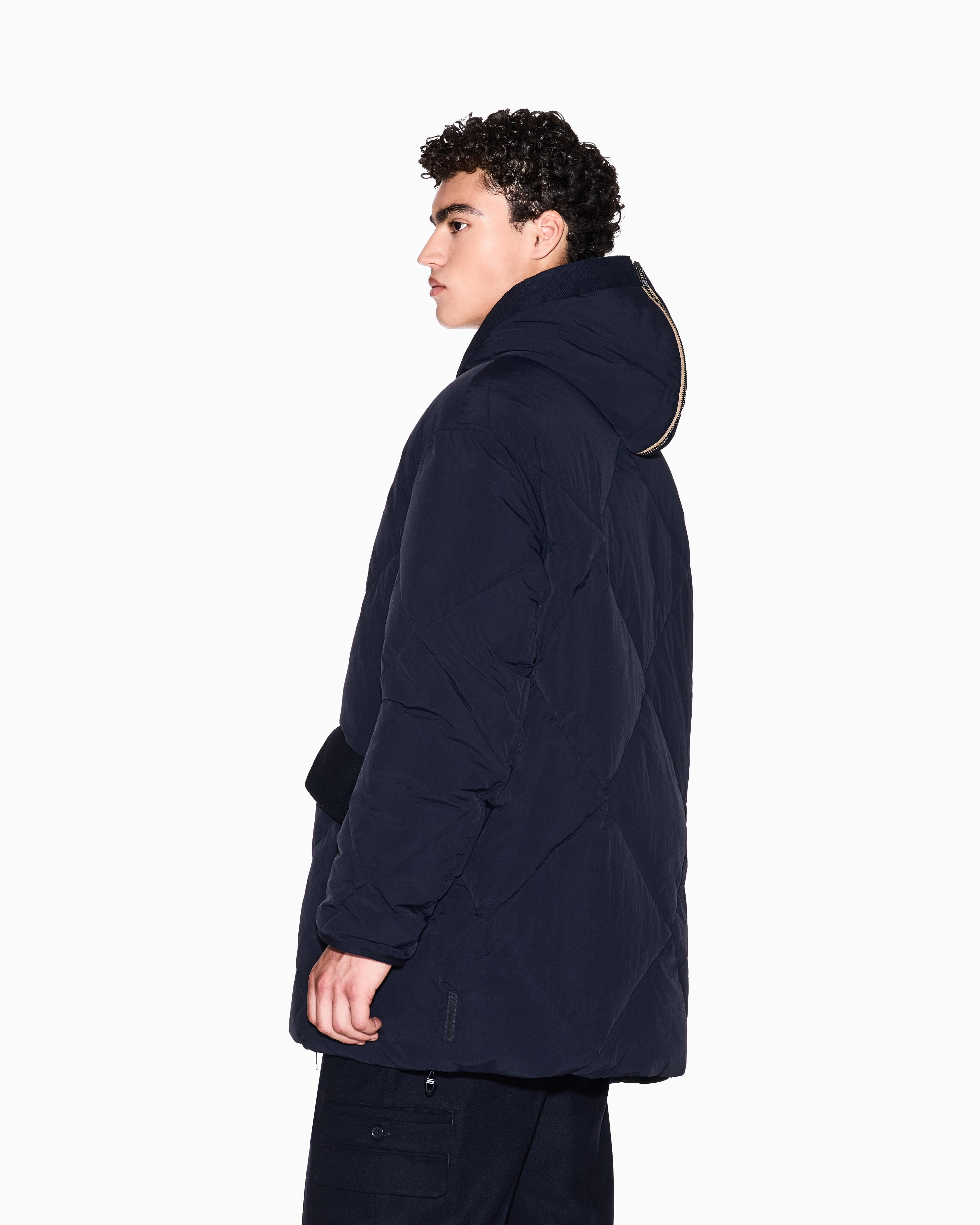 Armani Exchange - Parkas, Man, Navy Blue, Size: M