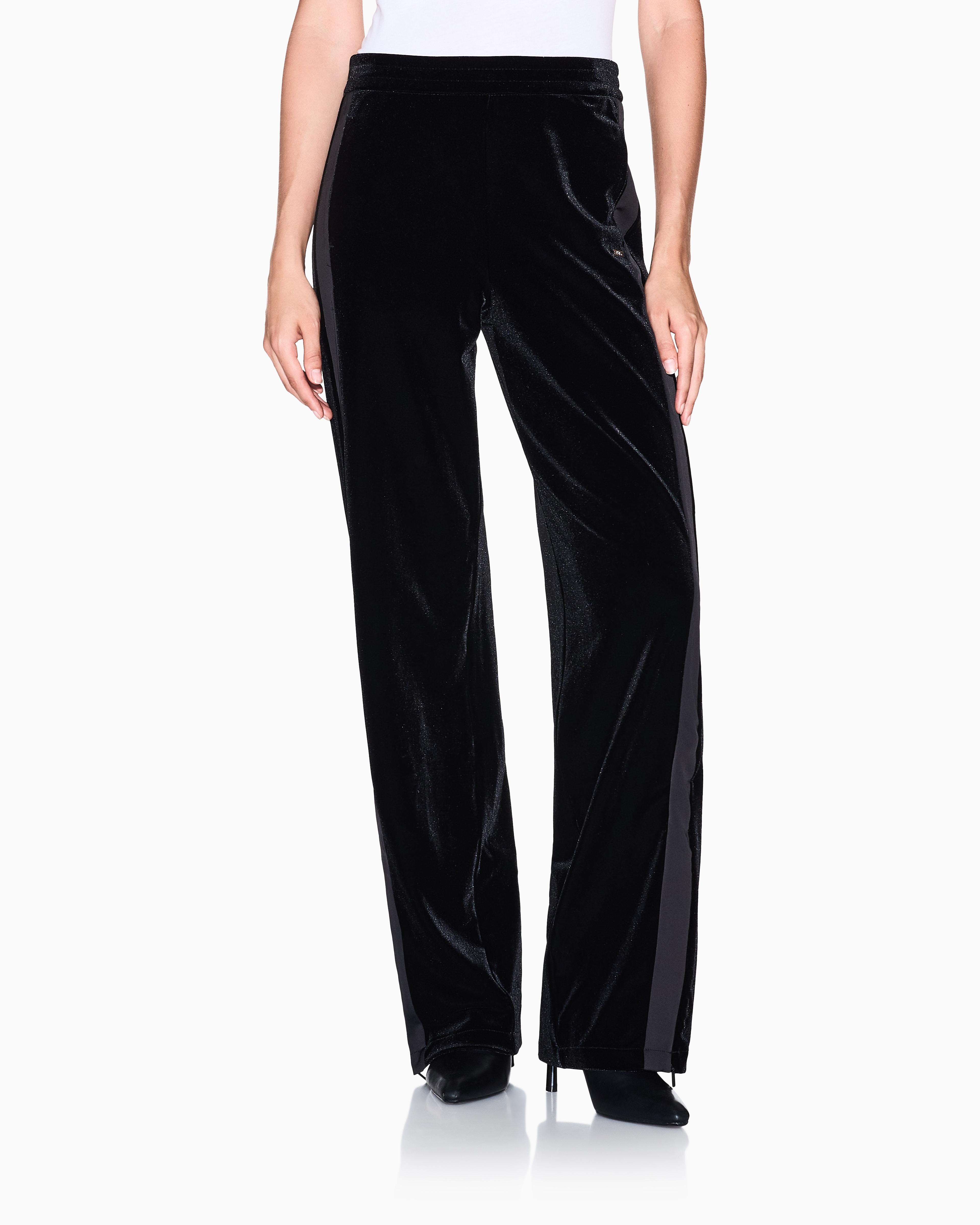 Armani Exchange - Formal Trousers, Woman, Black, Size: S