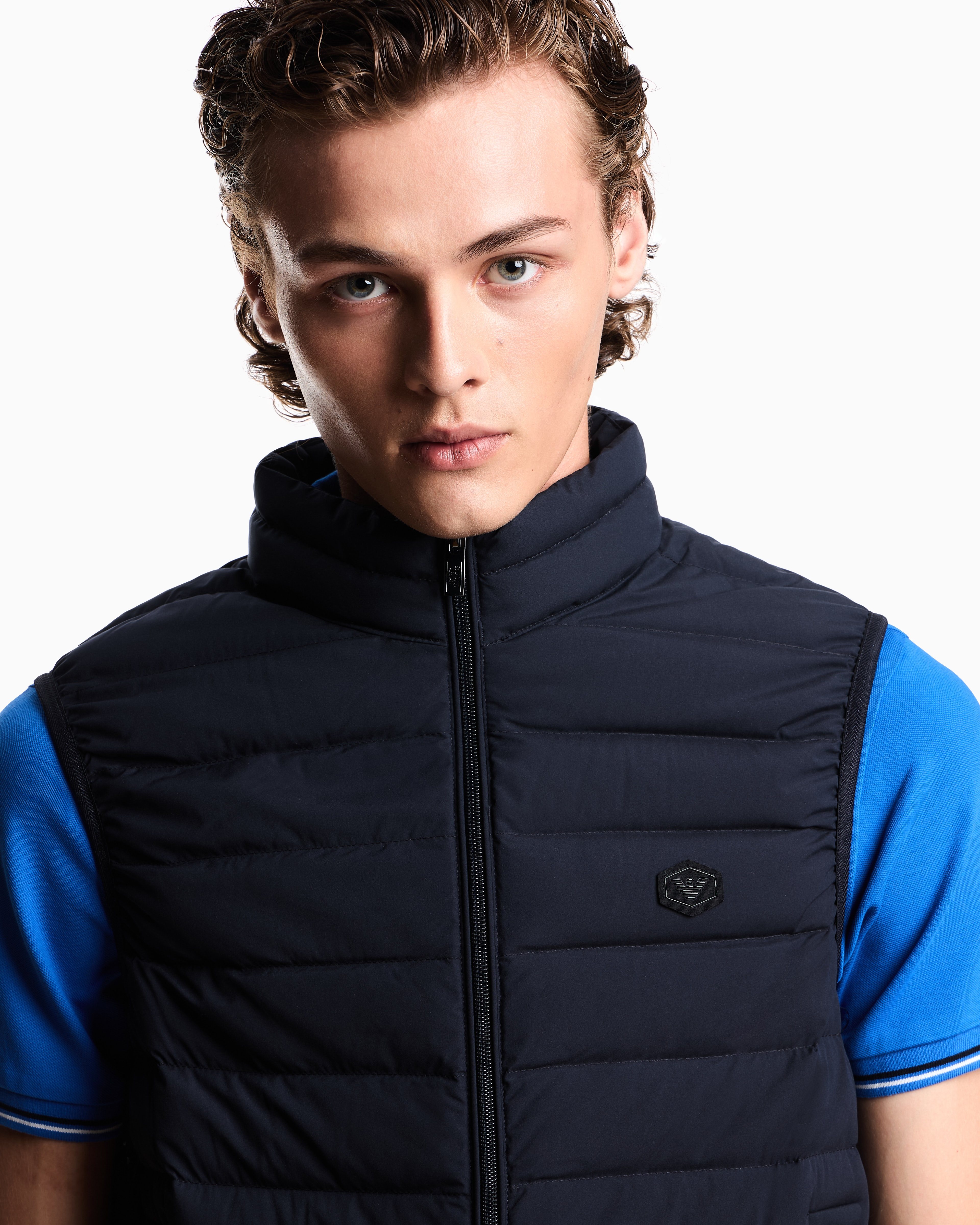 EMPORIO ARMANI ジャケット　短丈ジャケット Emporio Armani ジップ レザージャケット 通販 - FARFETCH