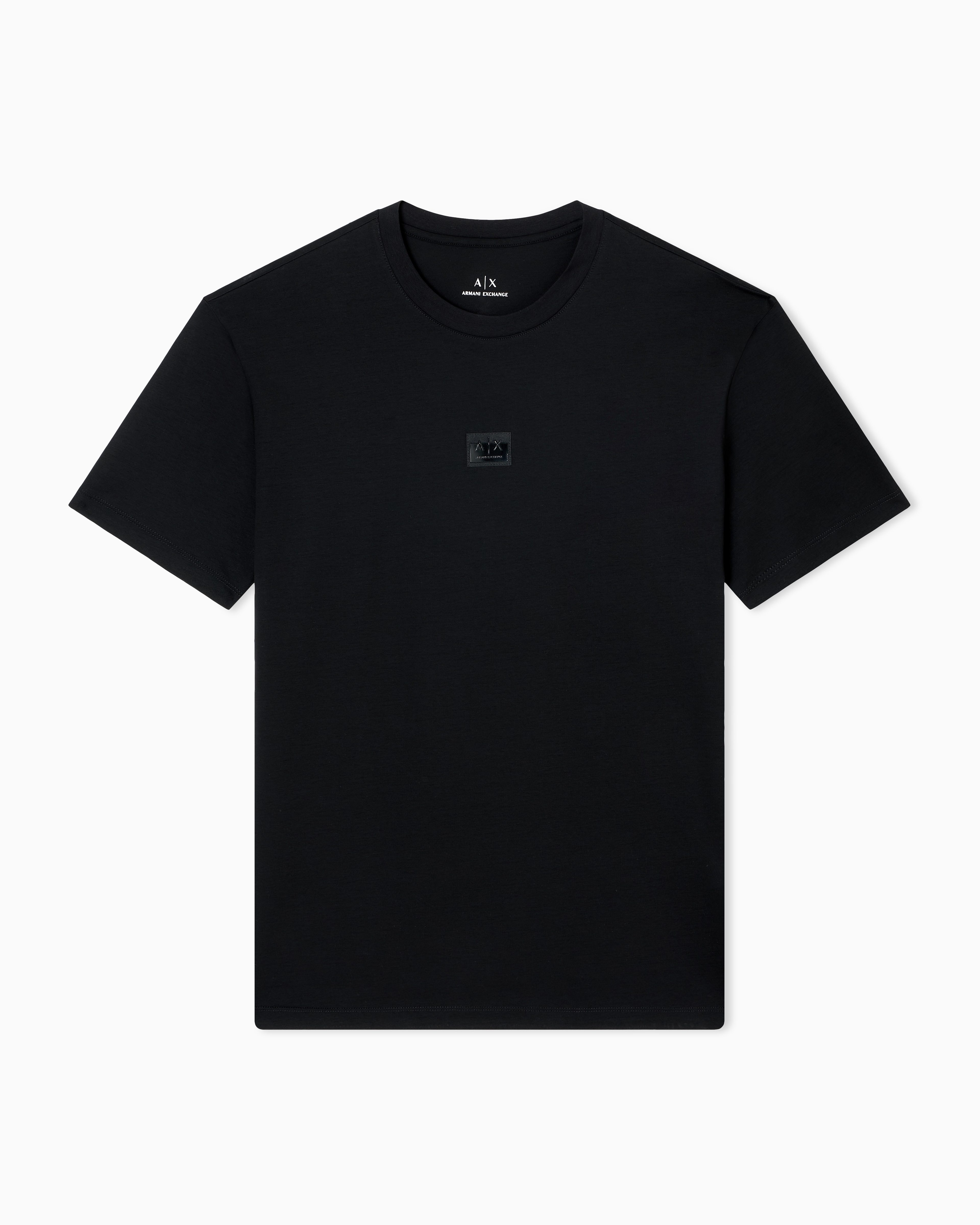 Armani Exchange - Regular Fit T-Shirts, Man, Black, Size: