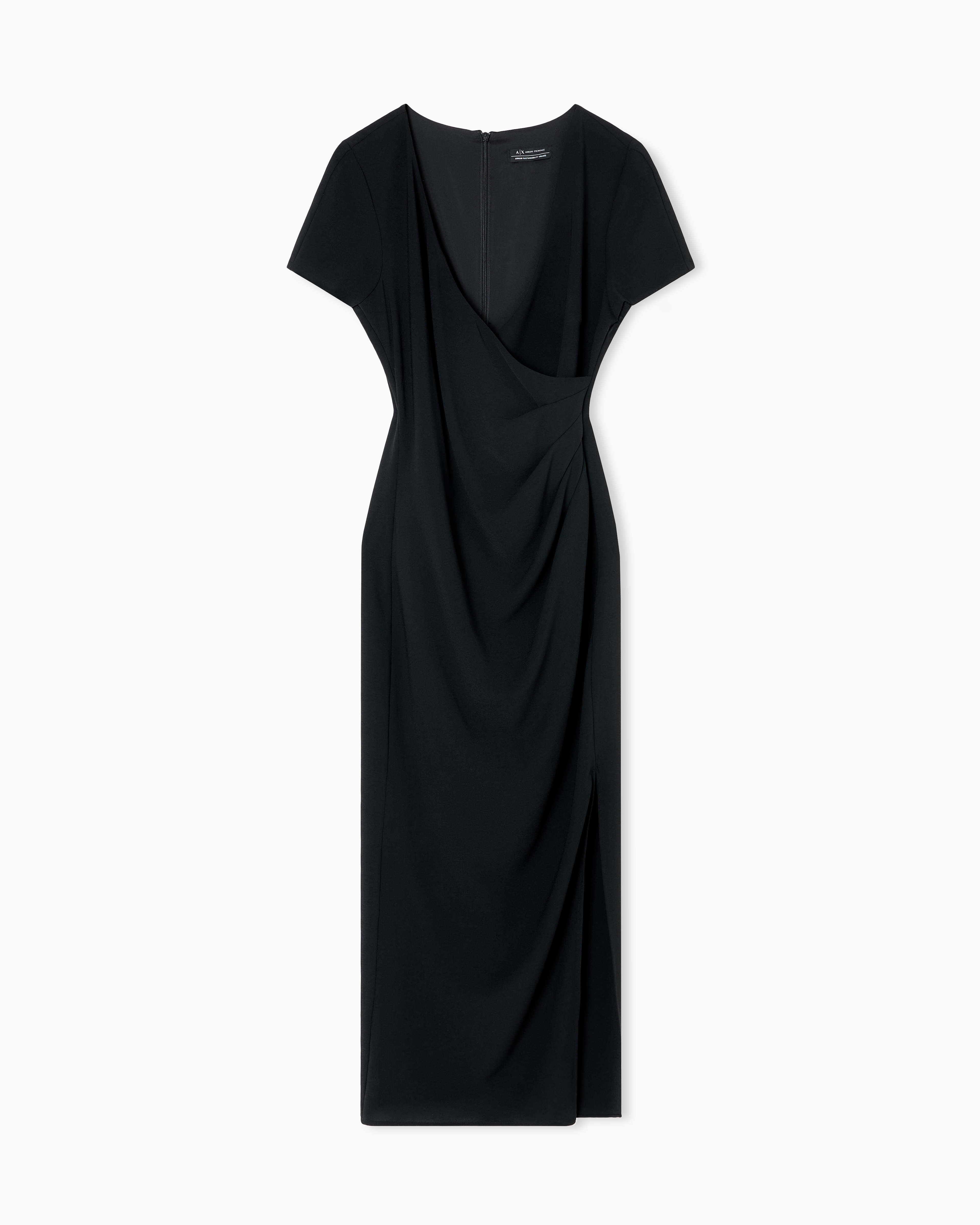 ワンピース ARMANI EXCHANGE Woman Dress Black XW000378AF10354 UC001 Long Dresses | Armani Exchange