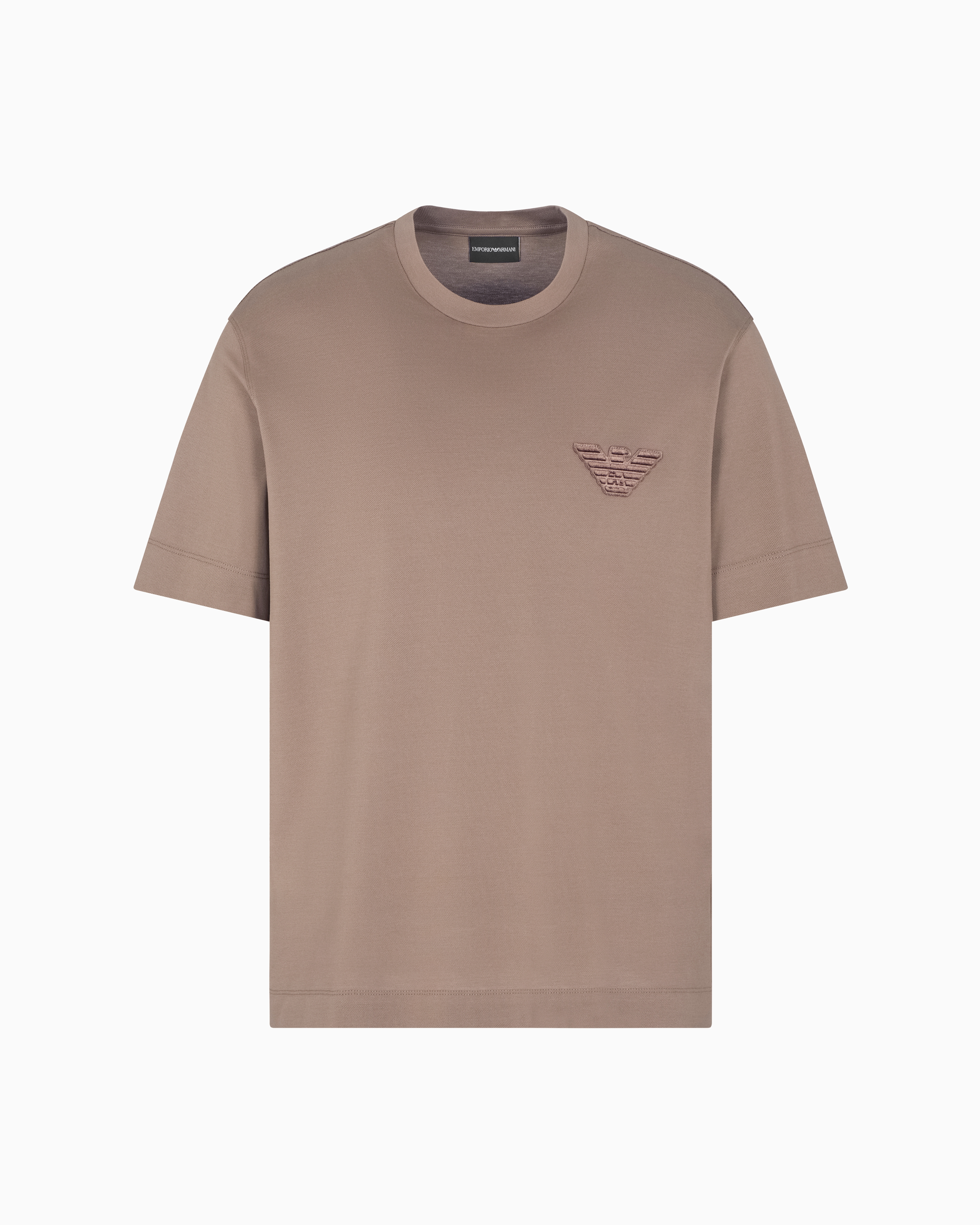 【新品】25SS エンポリオアルマーニ ロゴ Tシャツ XL イーグルパッチ 新品】25SS エンポリオアルマーニ ロゴ Tシャツ XL イーグル