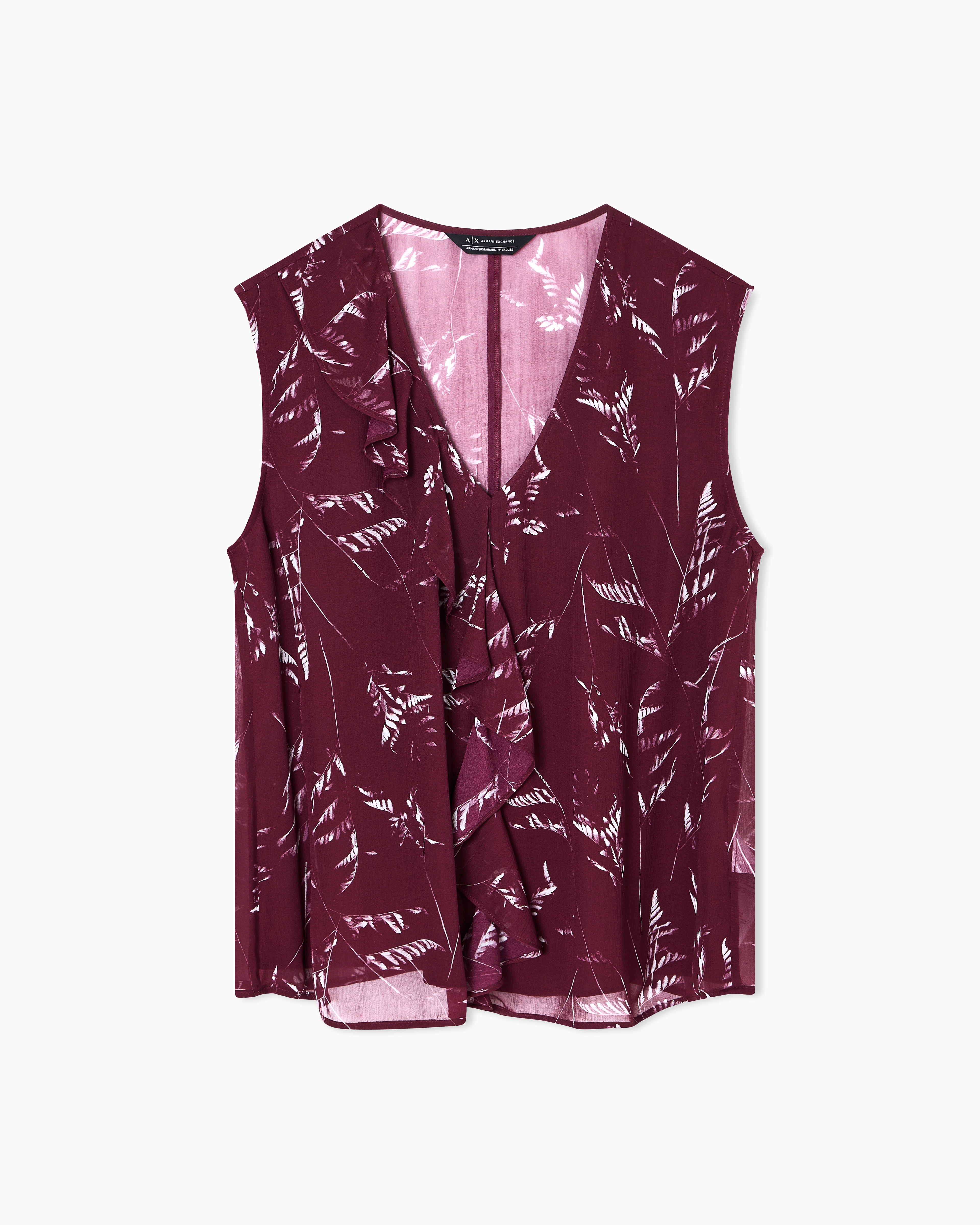 Armani Exchange - Tops, Woman, Patterned, Size: